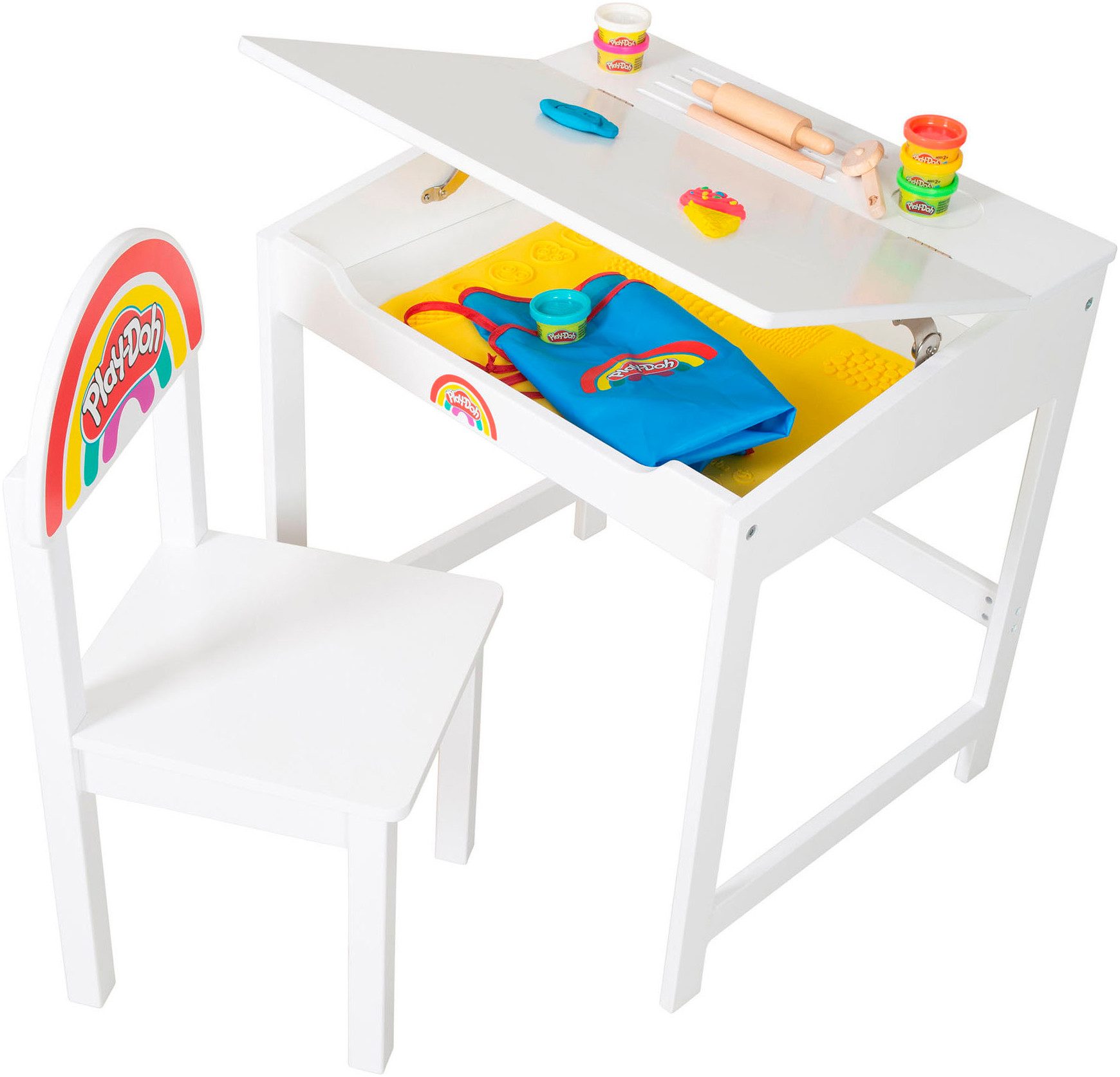 Roba® Kinderzithoek Play-Doh Schulpult (set)