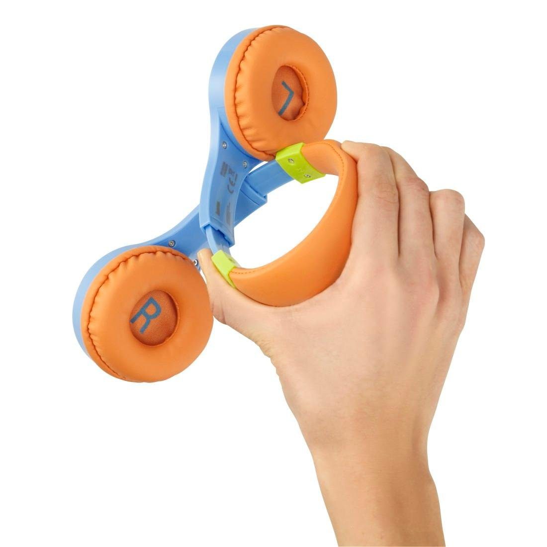 Hama Kinder koptelefoon Kindkoptelefoon met kabel (85 dB volume beperking, on-ear) Maat verstelbaar, geïntegreerde microfoon, Siri en Google Assistant