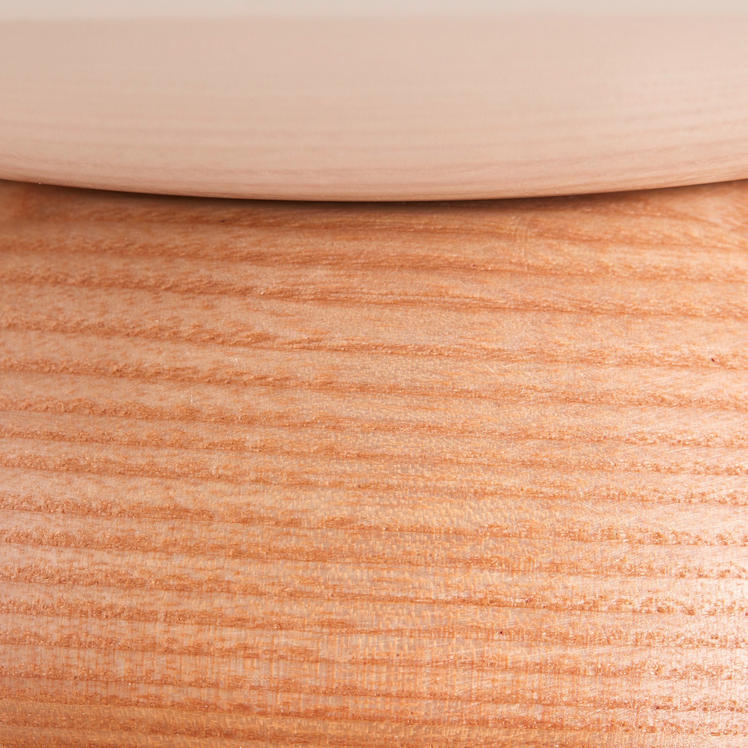 Brilliant Leuchten Plafondlamp Nalam 21 x 35 cm, 1 x e27, metaal/hout, grijs (1 stuk)