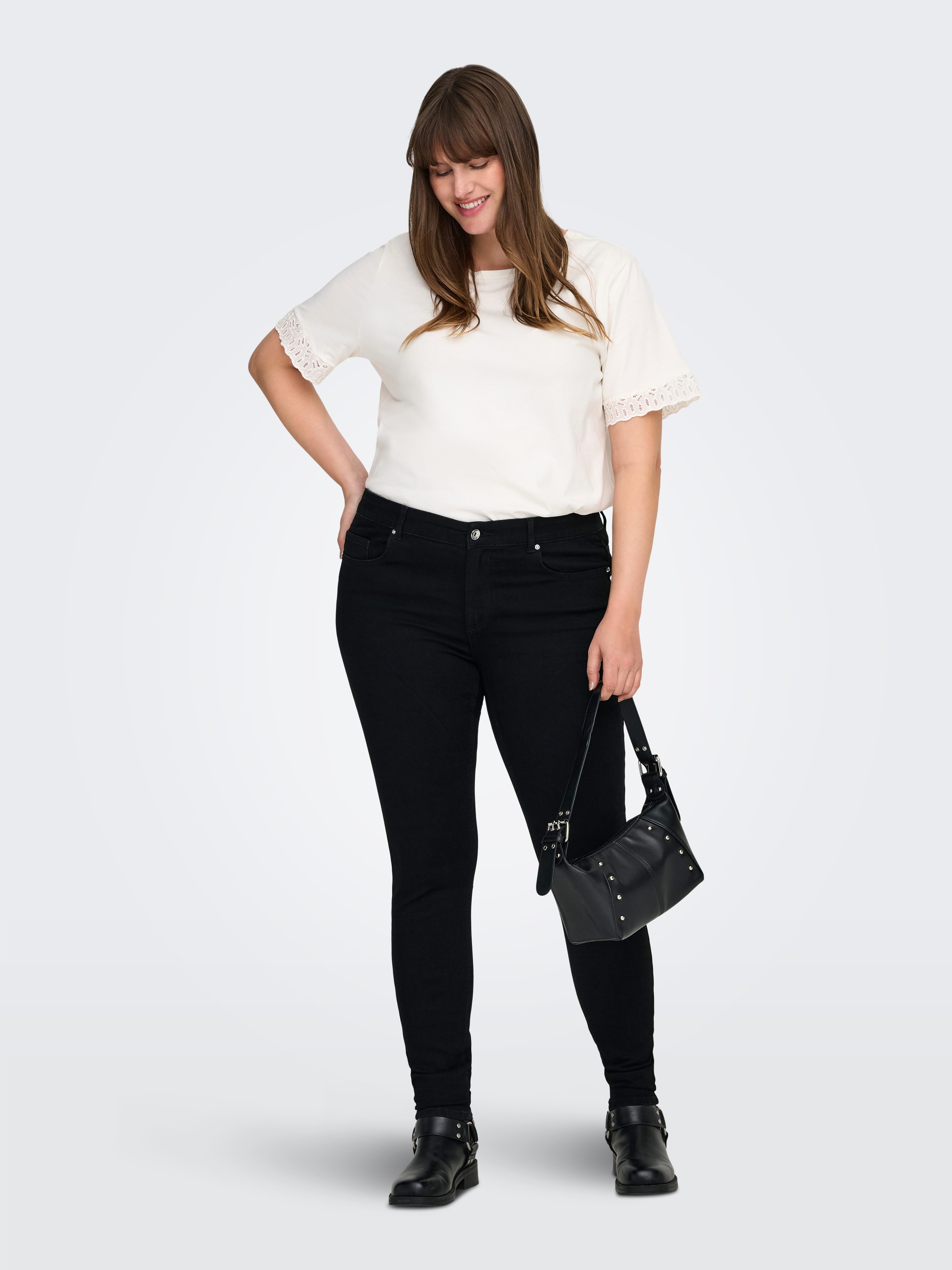 ONLY CARMAKOMA Skinny fit jeans CARWILLY REG SKINNY JEANS DNM PIM2343