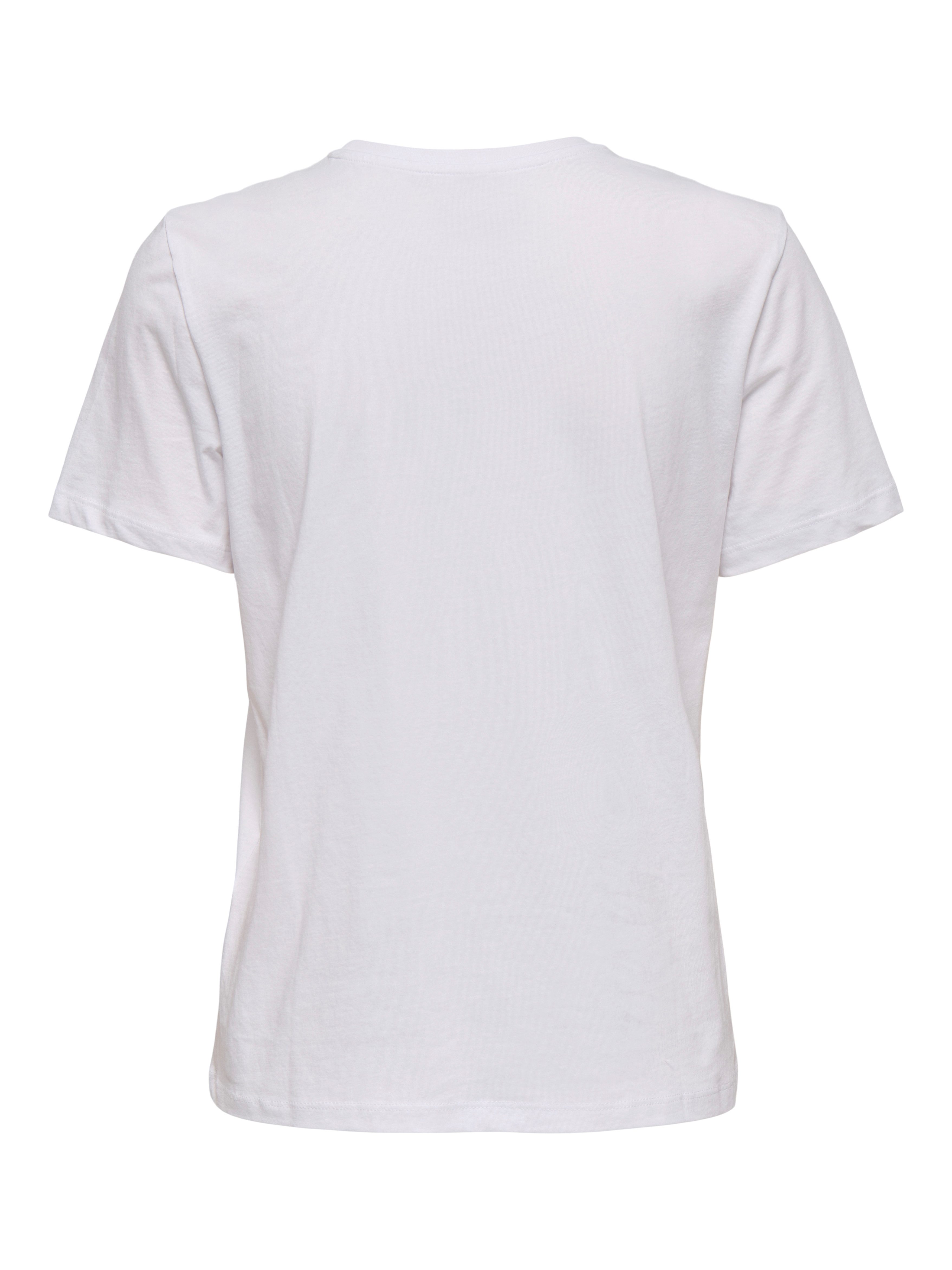 Only Shirt met korte mouwen ONLKETTY LIFE S/S O-NECK TOP JRS NOOS