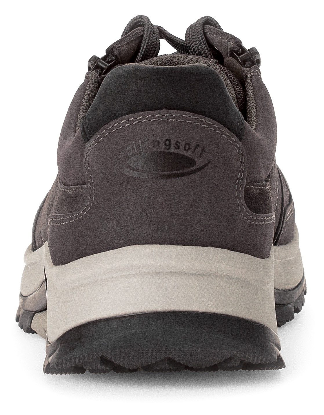 Gabor Rollingsoft Sneakers met sleehak , comfort schoen, veterschoen, lage schoen in breedte g 1/2 (= breed)