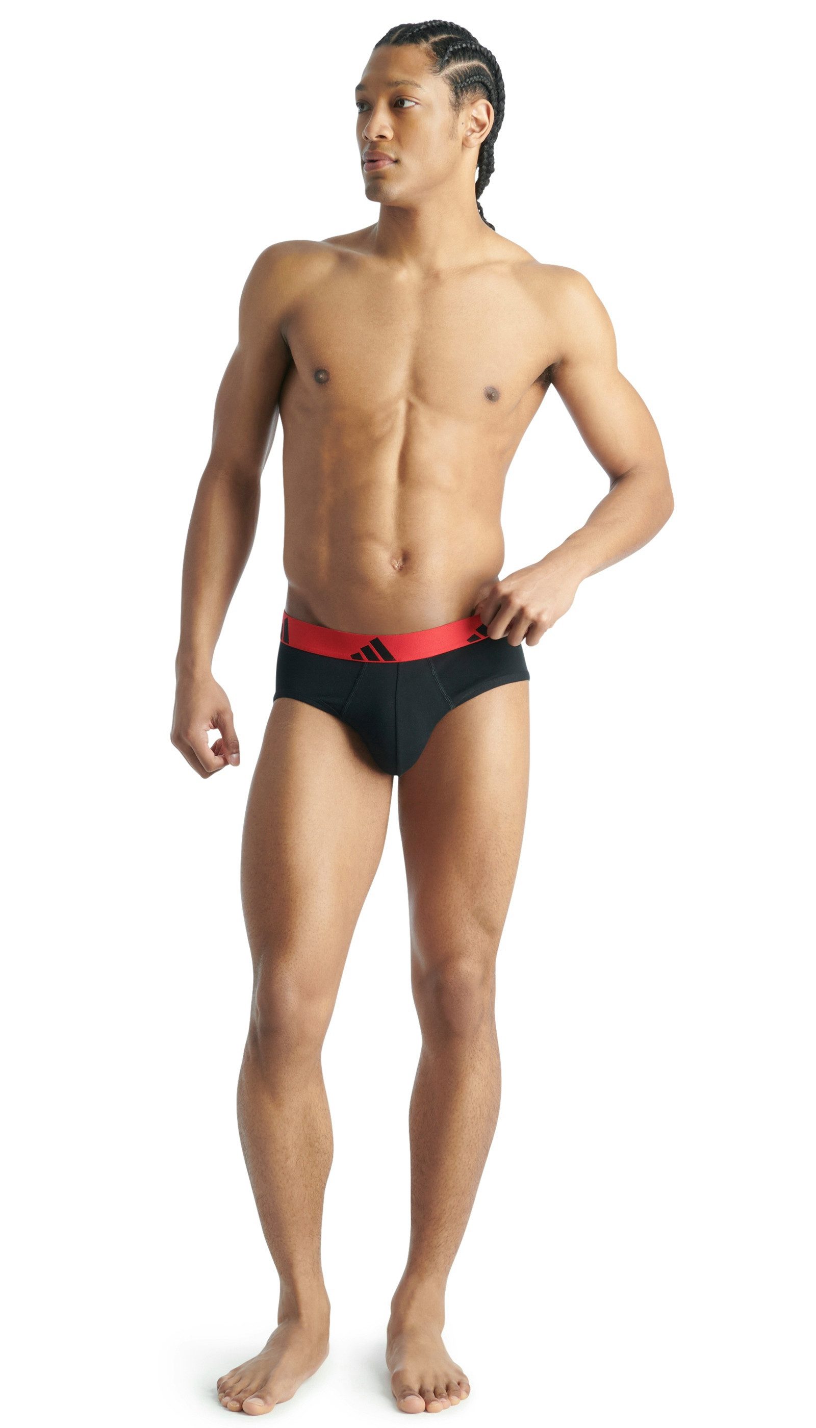 adidas Sportswear Slip Active Flex Cotton gemaakt van zachte, rekbare katoen (Set van 3)