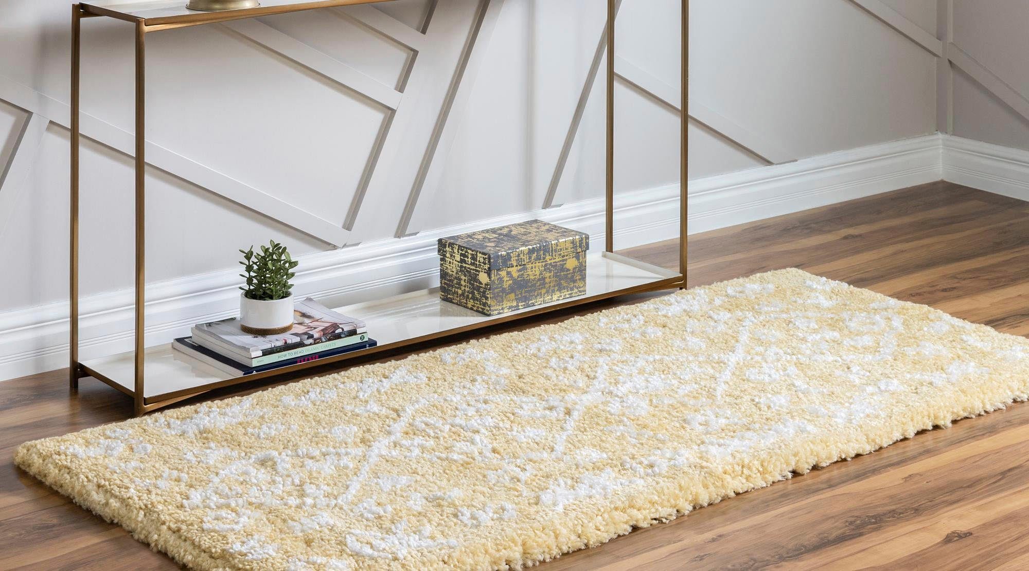 Myflair Möbel & Accessoires Hoogpolige loper Temara shag voorraadopruiming Tapijtloper, geweven, Scandi design, ideaal in de hal & slaapkamer