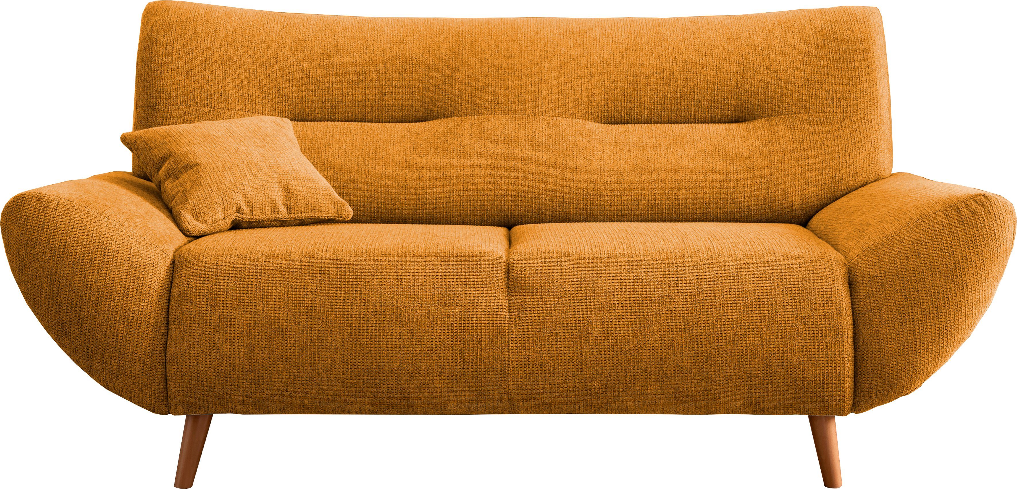 INOSIGN Zithoek Drago, modern en tijdloos, actuele vormtaal, comfortabel leverbaar als fauteuil/hoekbank, diverse stoffen, incl. 2 sierkussens (set, 2-delig)