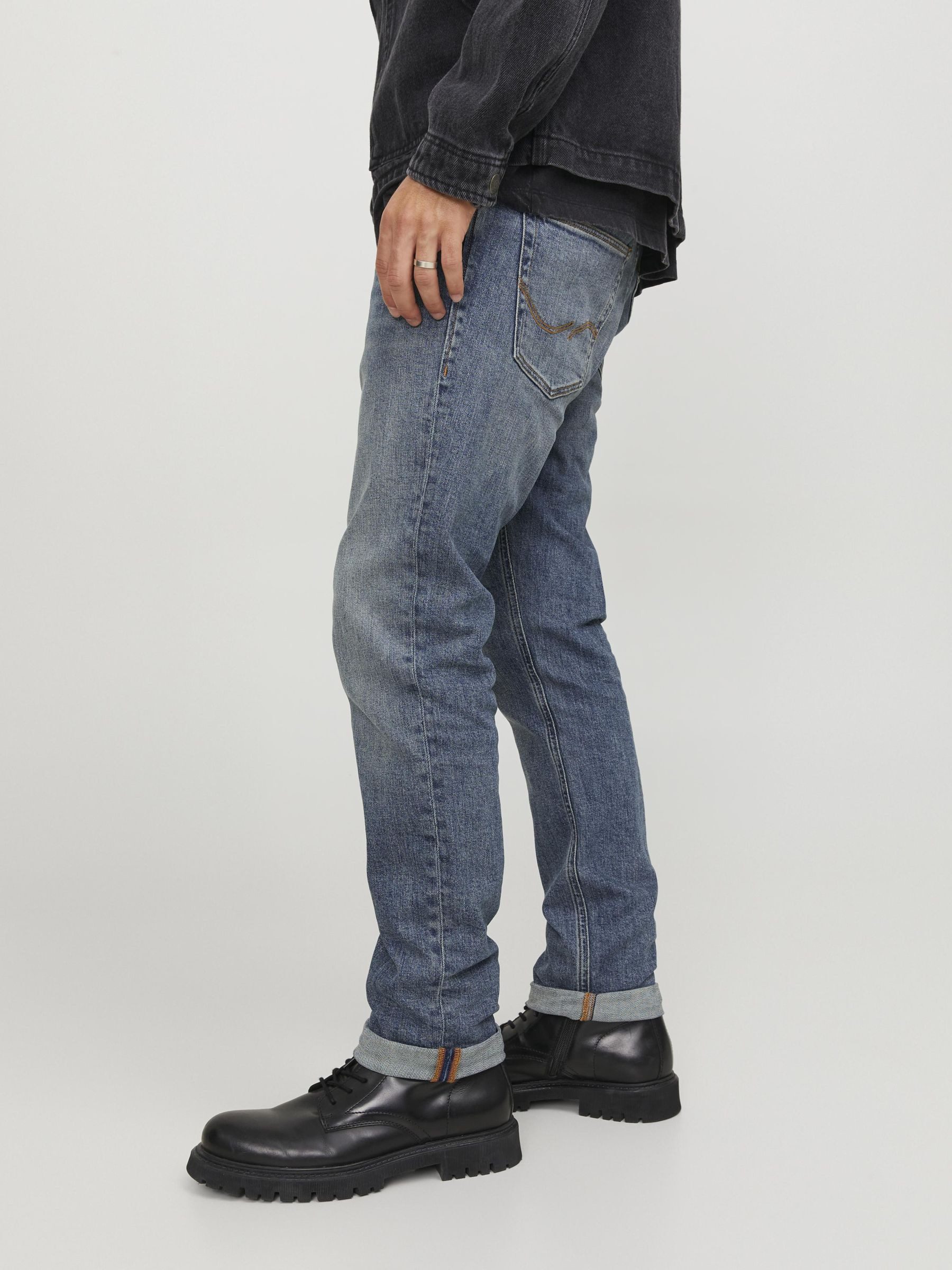 Jack & Jones Slim fit jeans JJIGLENN JJCOLE AM 171 SN