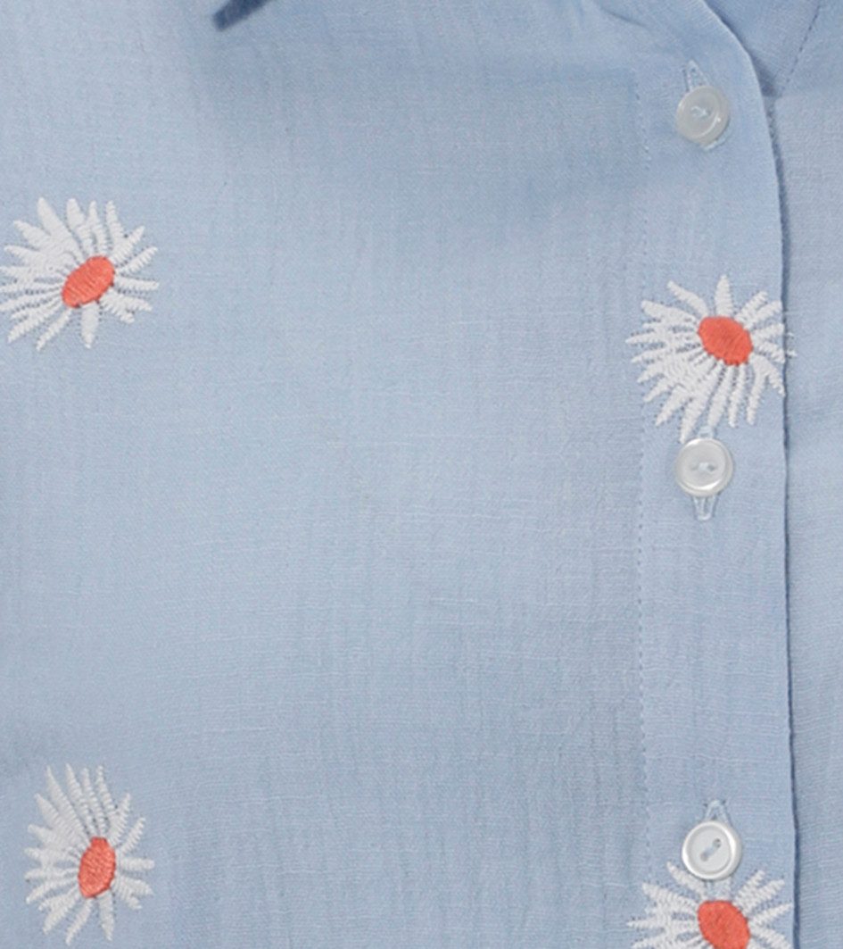 Aniston CASUAL Overhemdblouse met betoverende bloemen geborduurd - nieuwe collectie