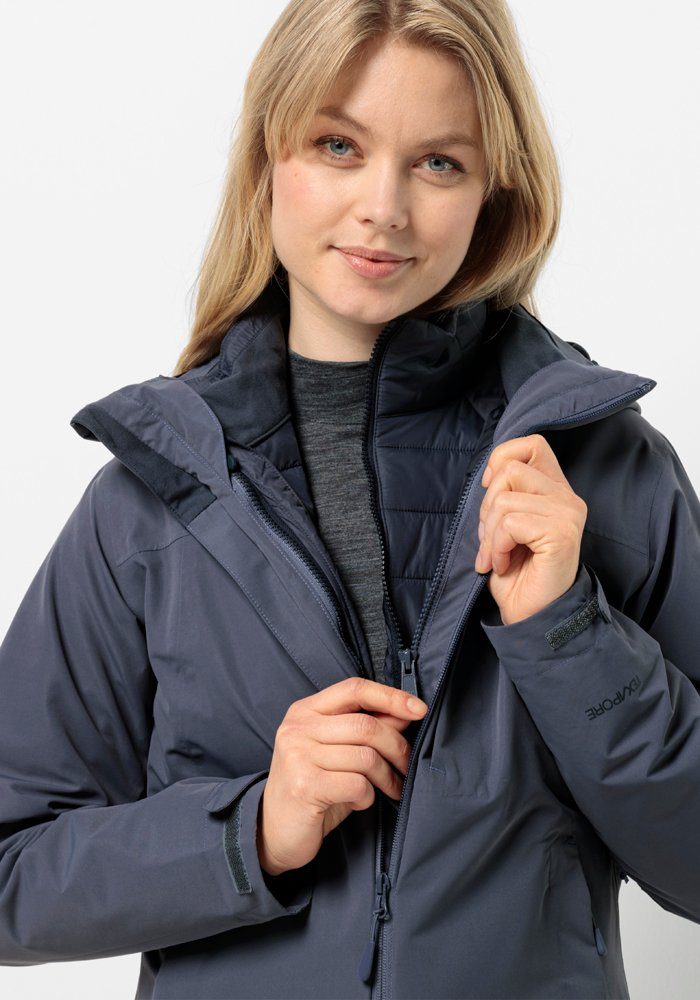 Jack Wolfskin Functioneel jack LAPAWA INS JKT W