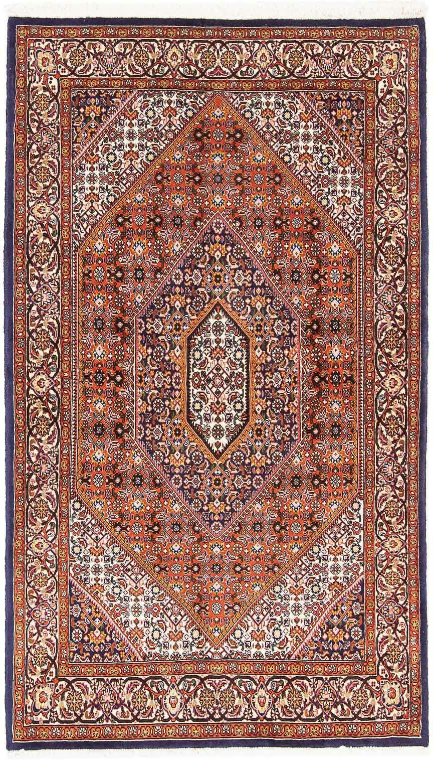 morgenland Wollen kleed Bidjar medaillon 153 x 105 cm Uniek exemplaar met certificaat