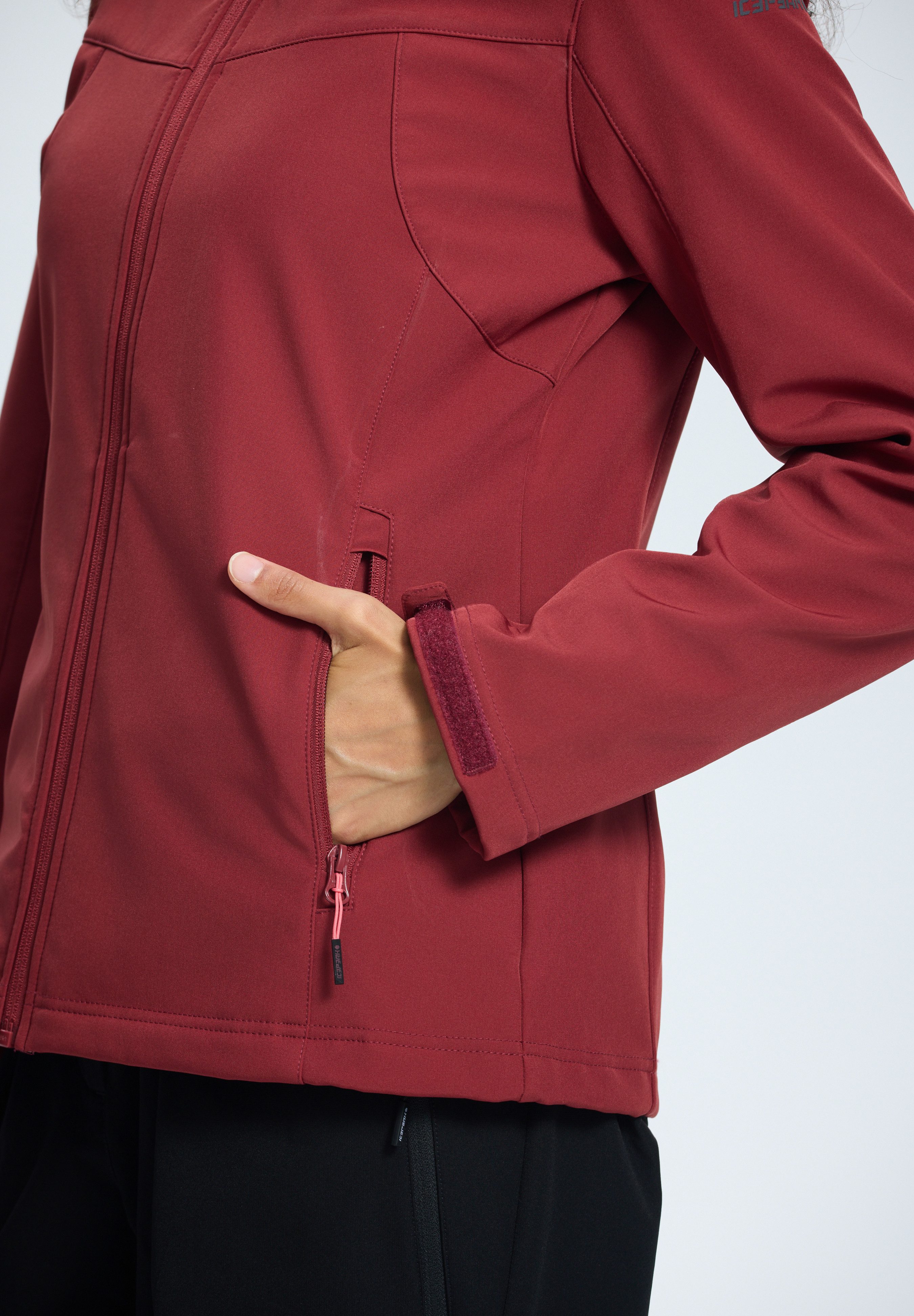 Icepeak Softshell-jack BRENHAM Winddicht & waterafstotend & ademend (1 stuk)