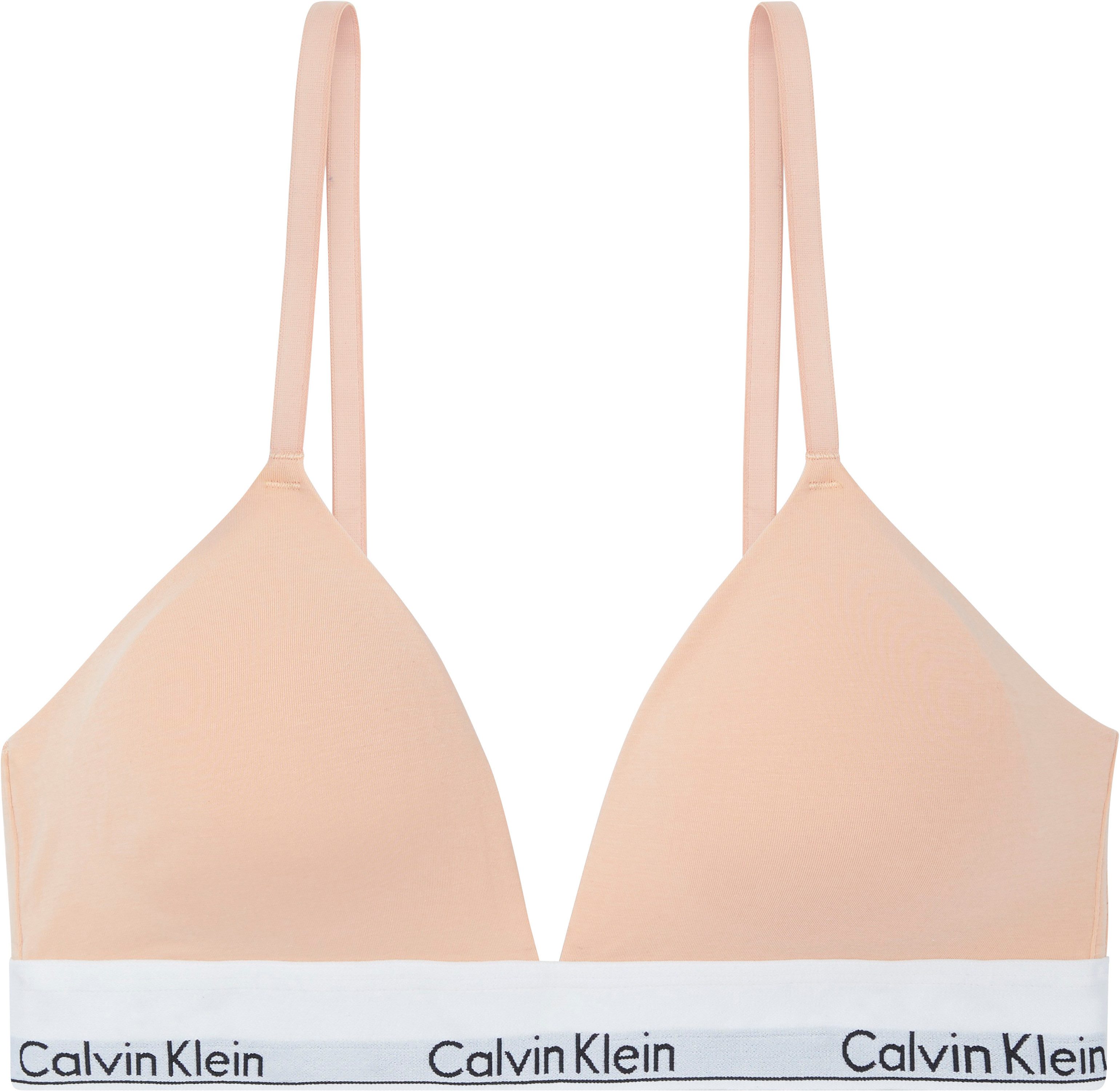 Calvin Klein Triangel-bh LGHT LINED TRIANGLE met ck-logo op de tailleband