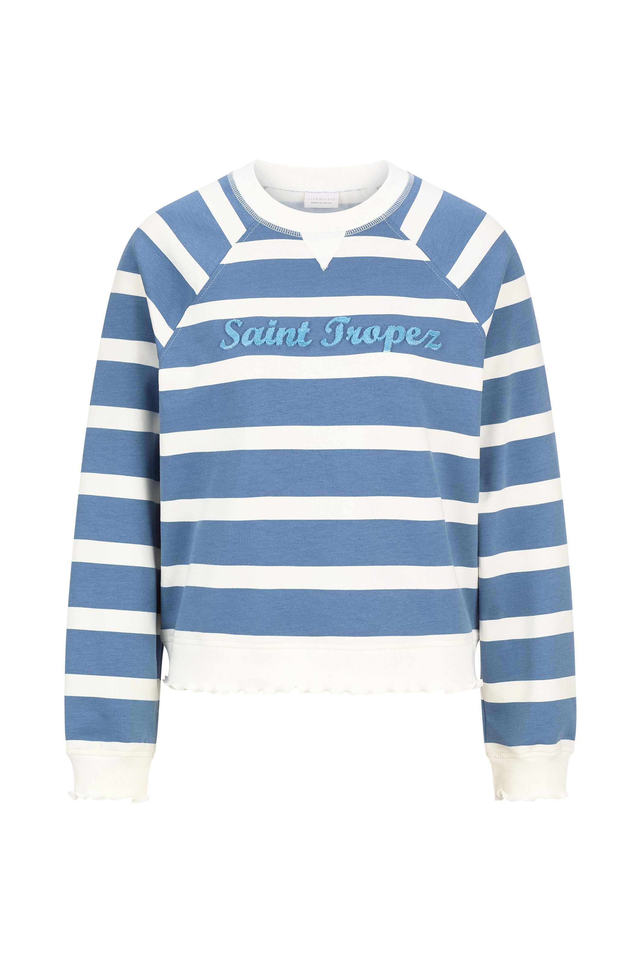 Rich & Royal Sweater Met een ronde hals