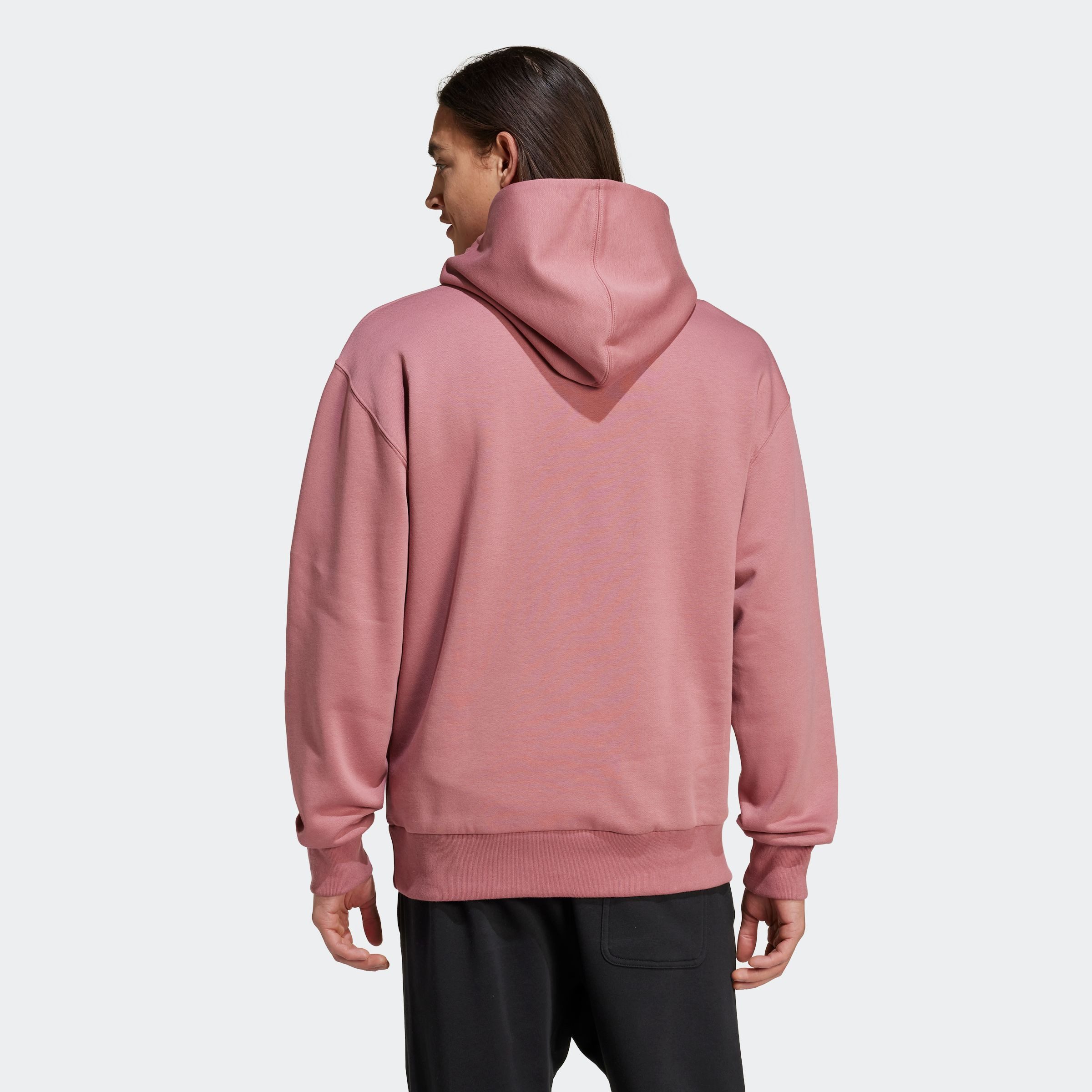 adidas Sportswear Hoodie M A SZN FL HD zacht fleecemateriaal (1-delig)
