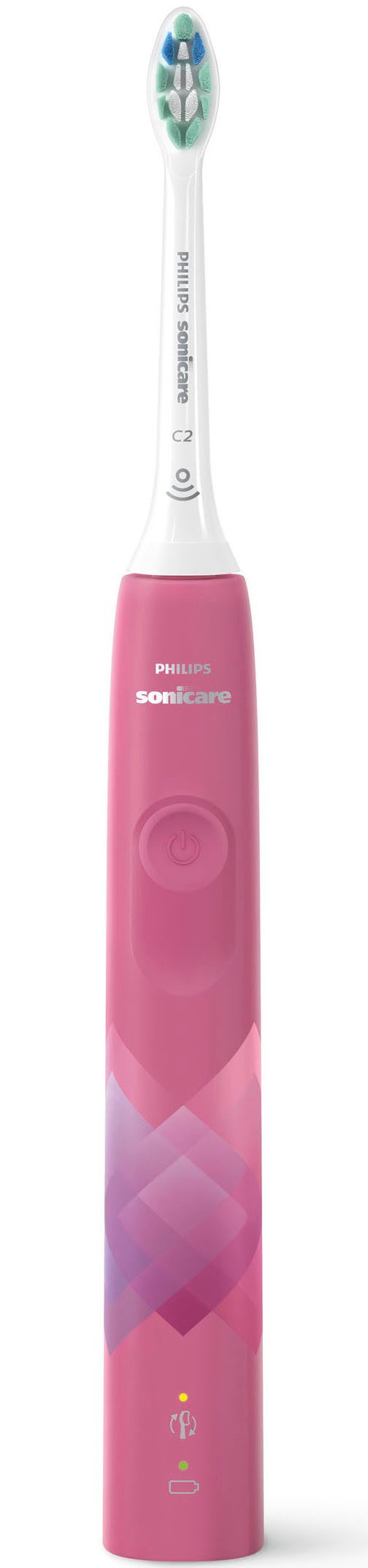 Philips Sonicare Elektrische tandenborstel Series 4100 HX3689 met geïntegreerde druksensor en 2 intensiteitsniveaus, incl. oplader