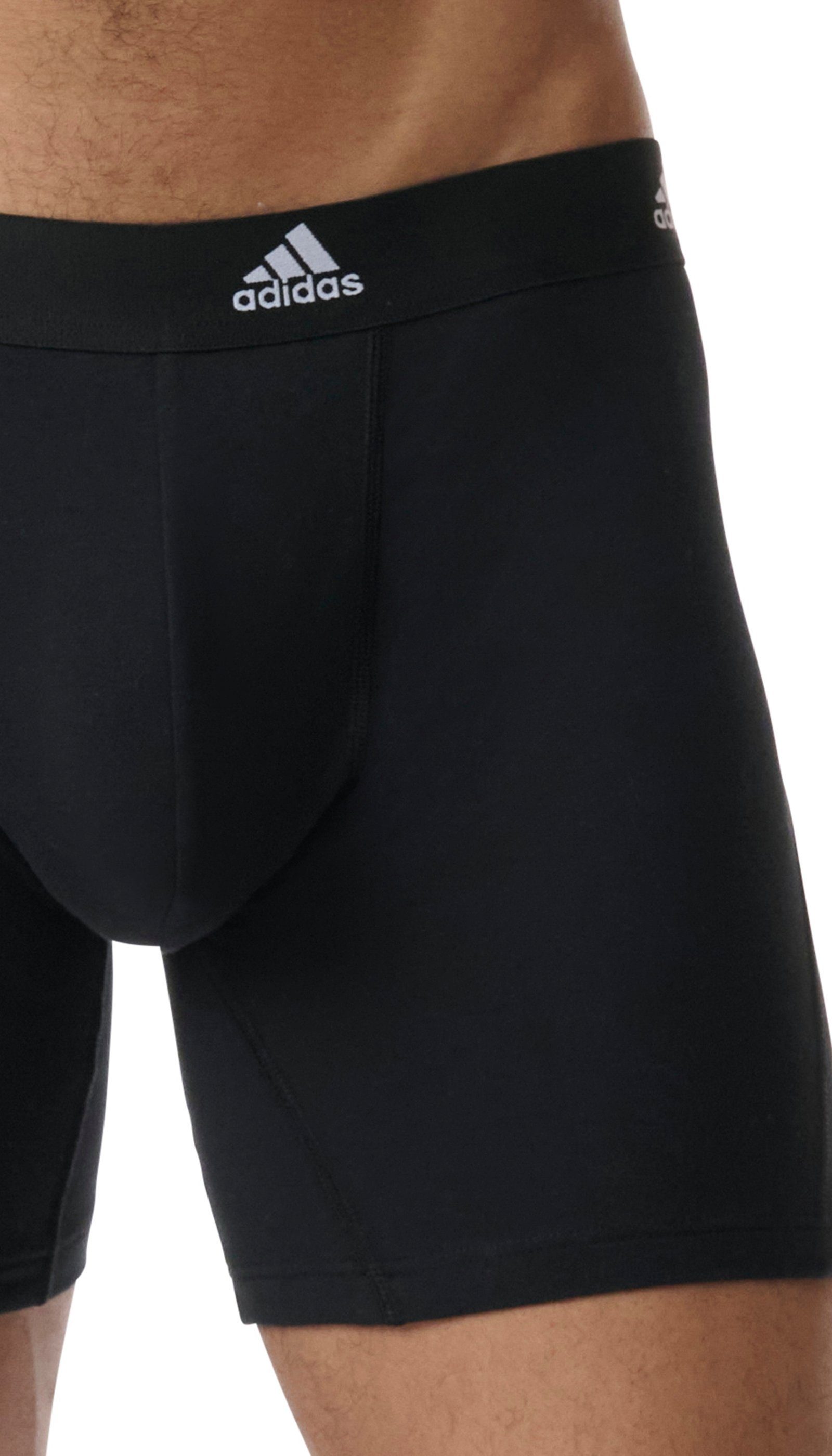 adidas Sportswear Lange boxershort Active Flex Cotton Real Cool Cotton™ snel drogen & vochtabsorberend (Set van 3)