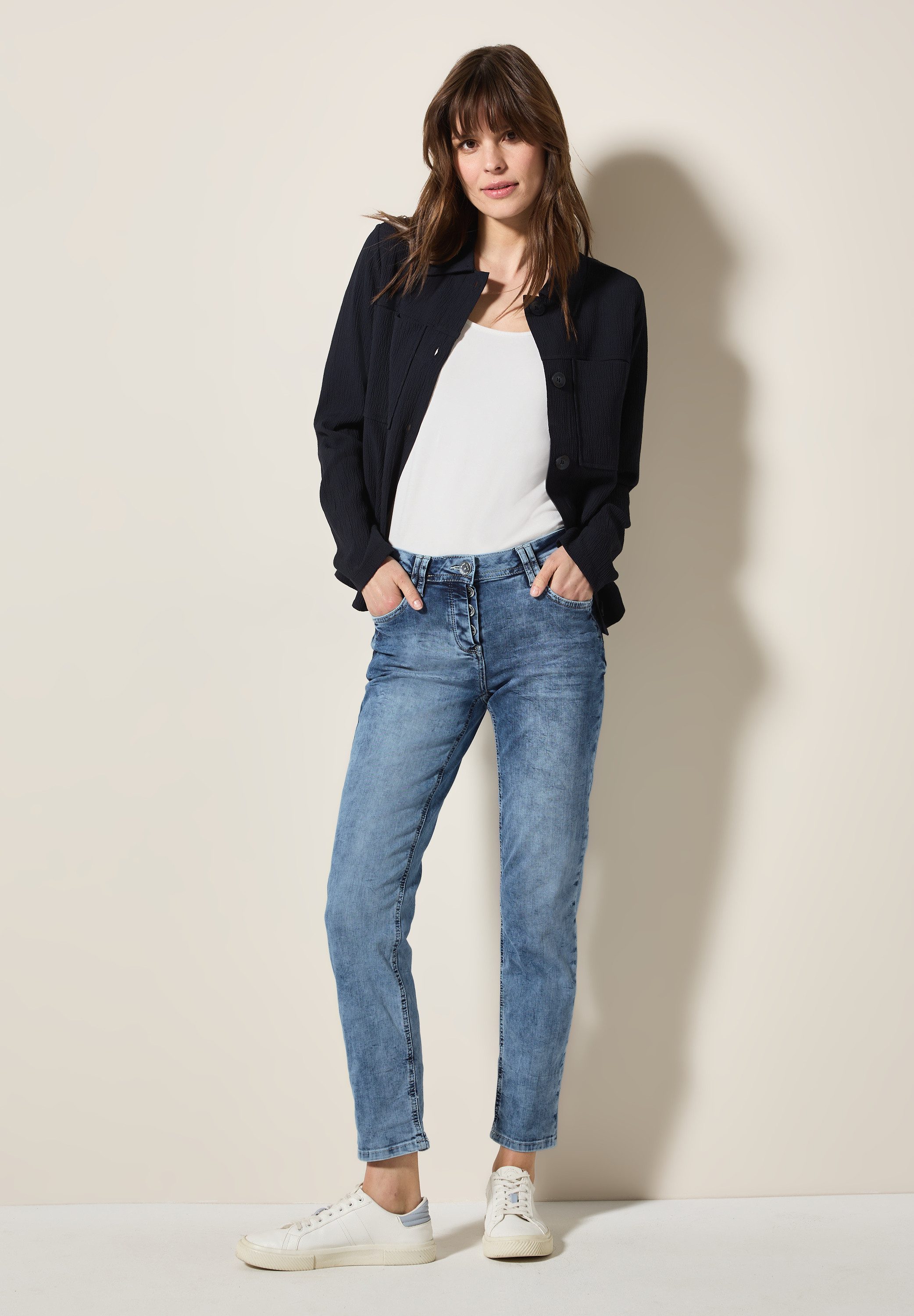 Cecil Regular fit jeans Stijl Scarlett