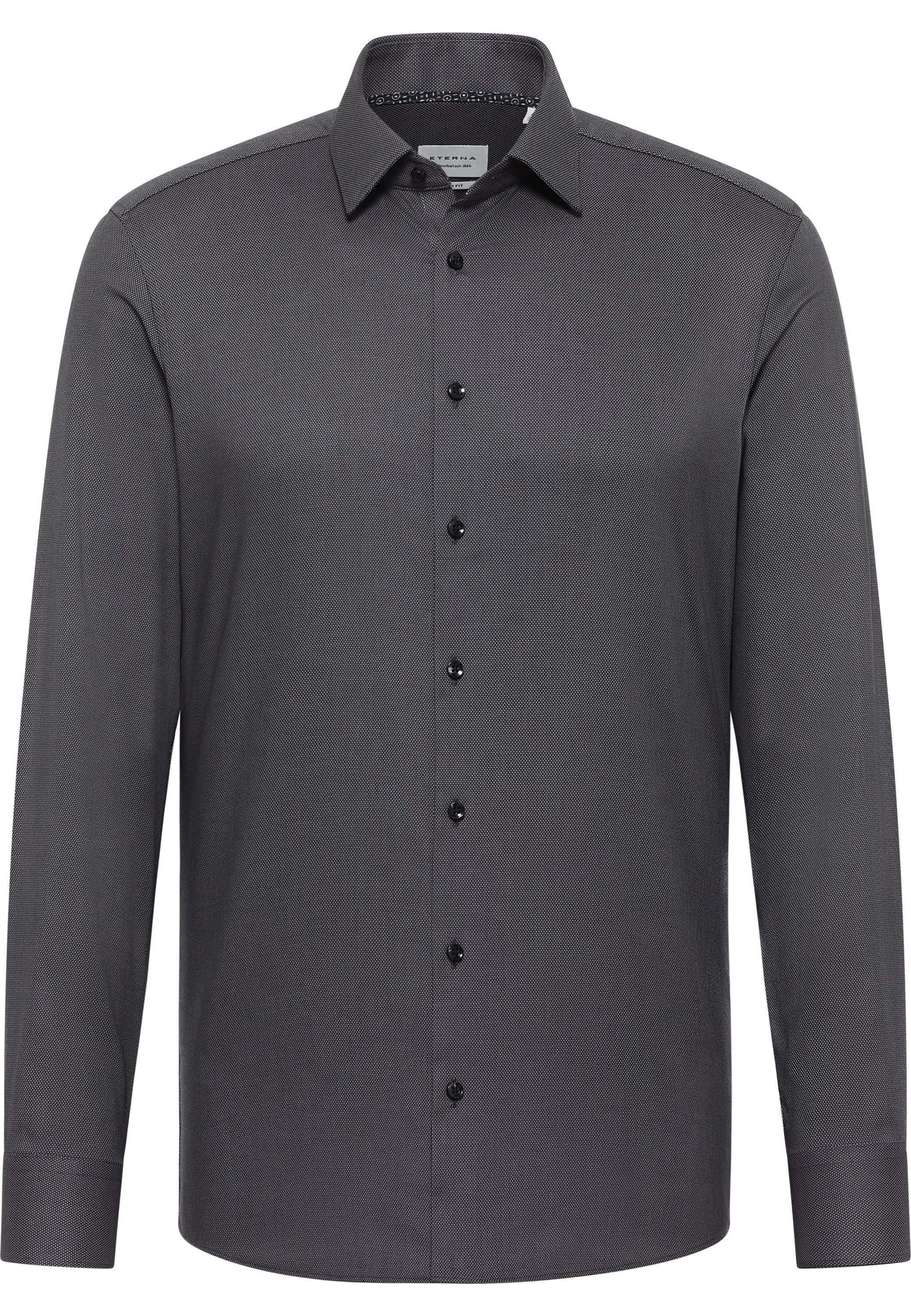 Eterna Overhemd met lange mouwen Slim fit NON IRON (strijkvrij)