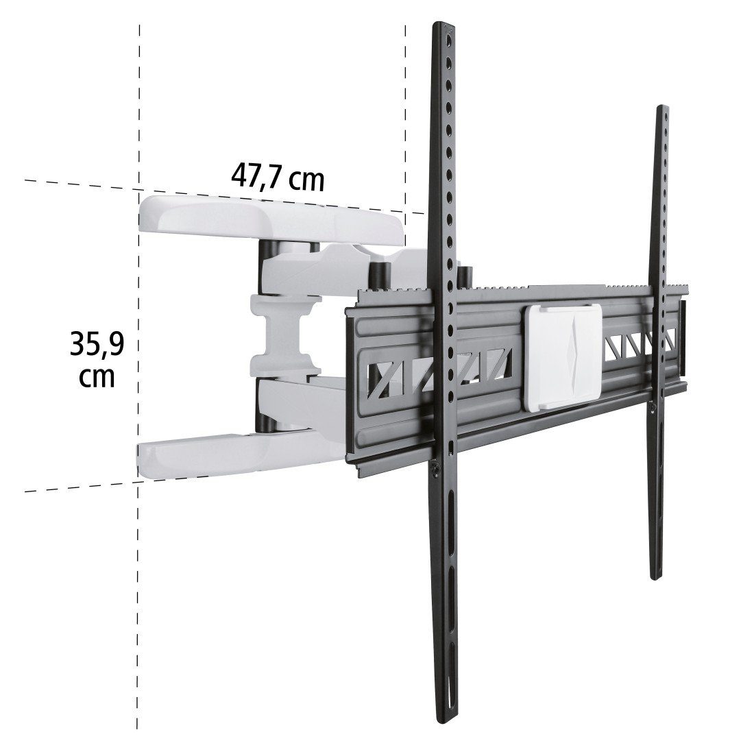 Hama Tv-wandhouder Draaibaar, volledig beweeglijk, 117 - 229 cm (46"-90"), 50", 55", 65", 75"