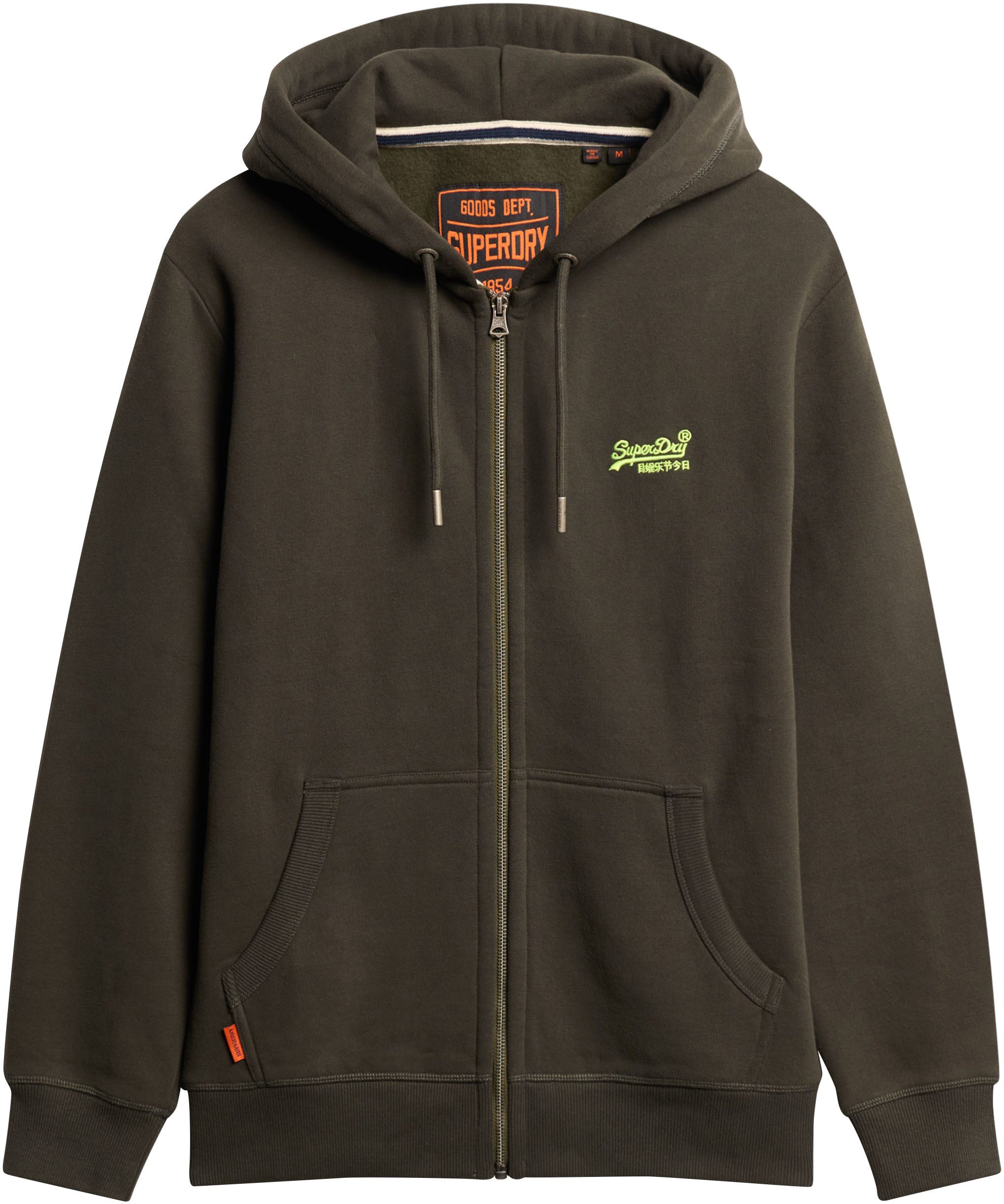 Superdry Capuchonsweatvest ESSENTIAL LOGO ZIP HOODIE