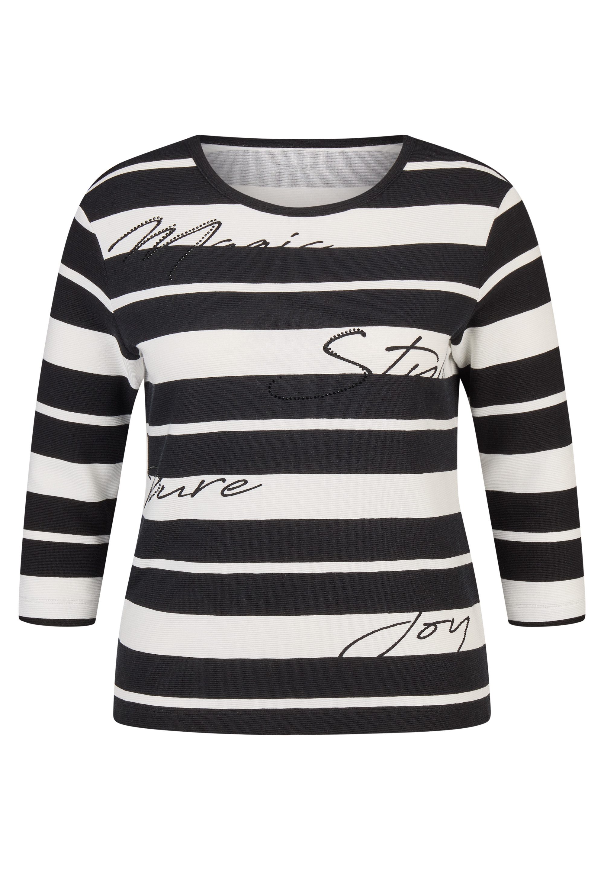 Rabe Shirt met 3/4 mouwen met belettering