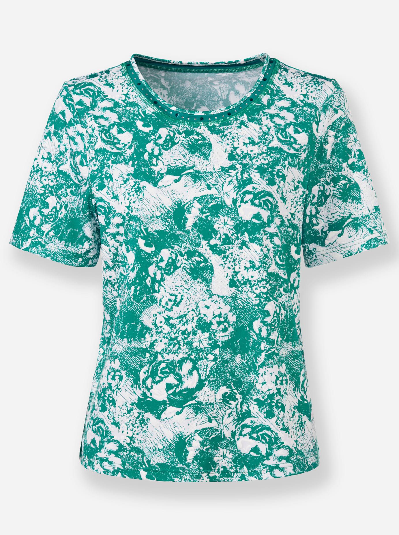 Classic Shirt met ronde hals Shirt (1-delig)