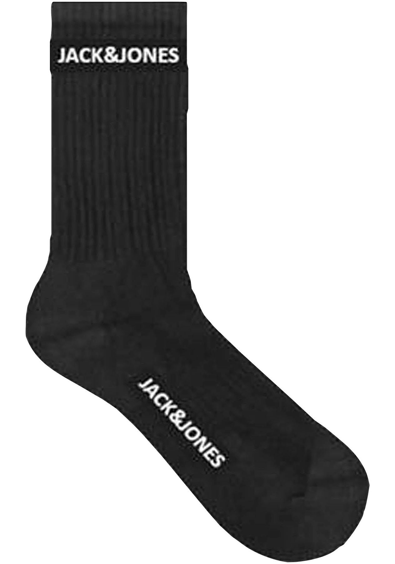 Jack & Jones Tennissokken JACBASIC LOGO TENNIS SOCK 5 PACK NOOS (set, 5 paar)