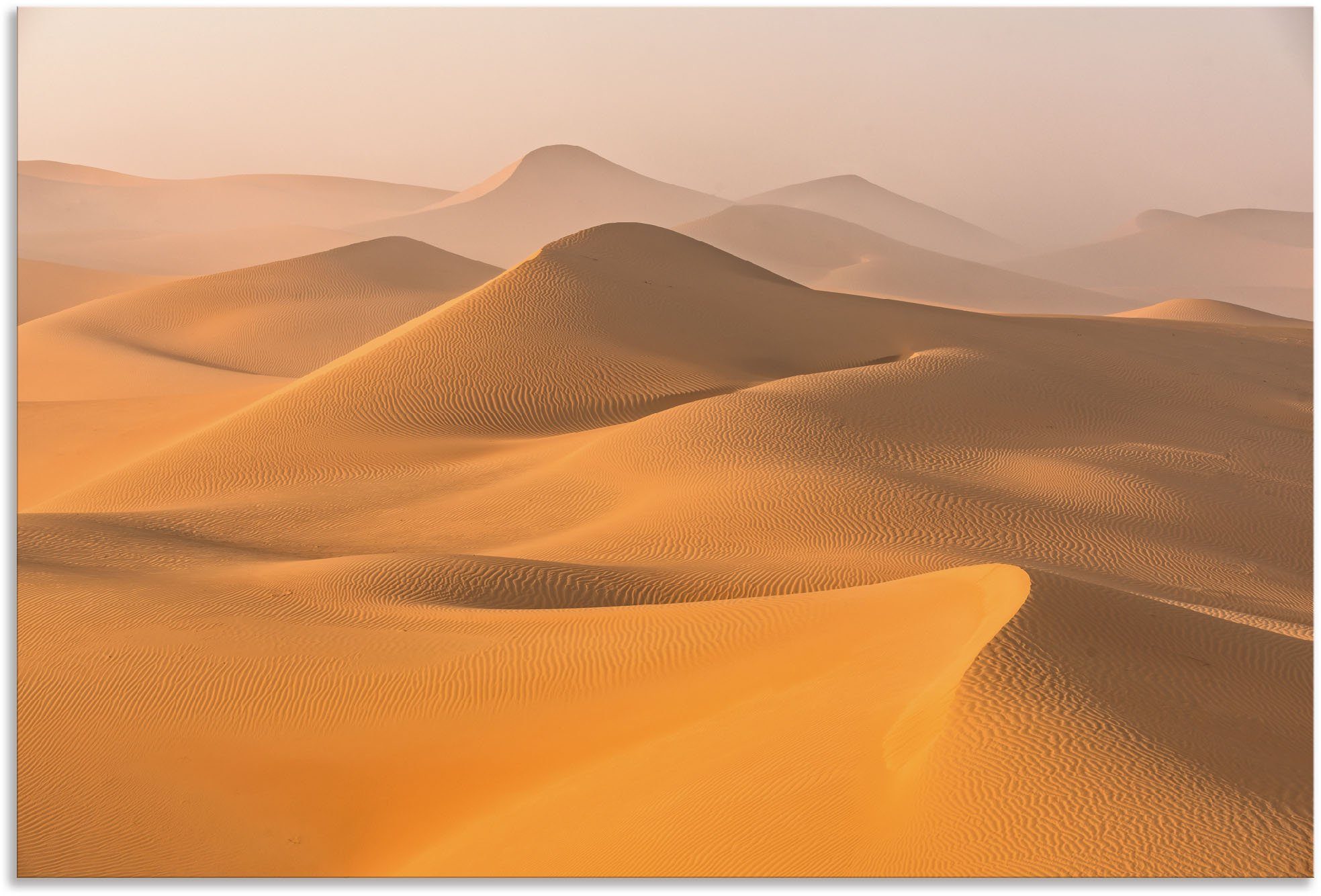 Artland Artprint Nebel in der Rub al Khali Wüste in vele afmetingen & productsoorten - artprint van aluminium / artprint voor buiten, artprint op linnen, poster, muursticker / wand