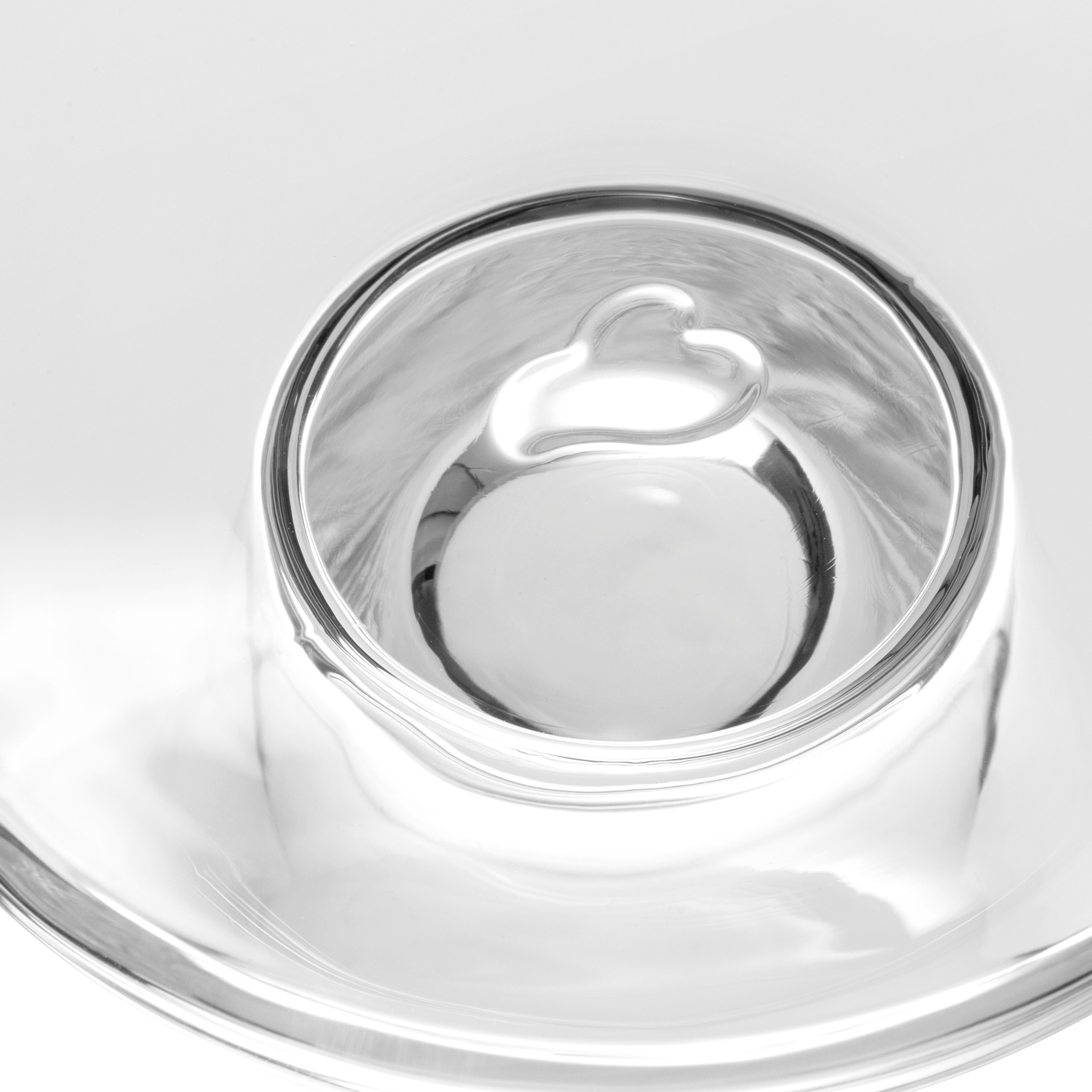 LEONARDO Ijsschaaltje CONO, Eisbecher aus Glas, 360 ml, 4er-Set (set, 4-delig)