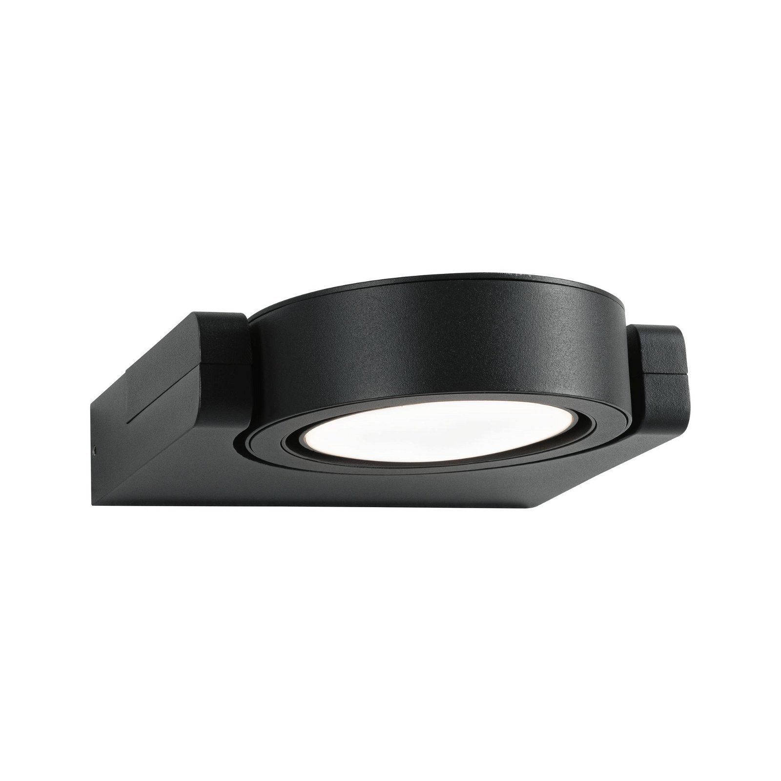 Paulmann Led-wandlamp voor buiten Swivea IP44 183x206mm 3000K 8W 440lm 230V Antraciet Aluminium (1 stuk)