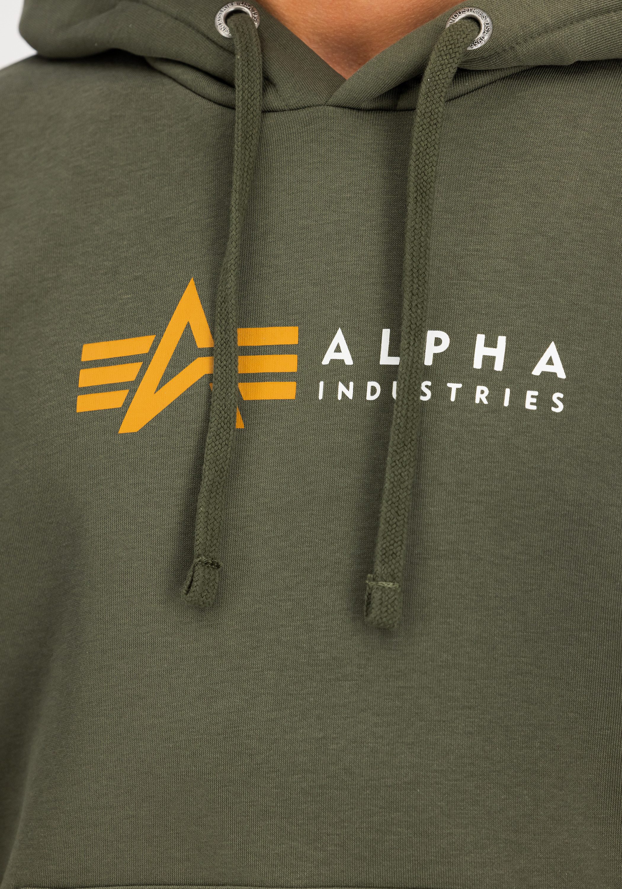 Alpha Industries Hoodie Alpha Industries Men - Hoodies Alpha Label Hoodie