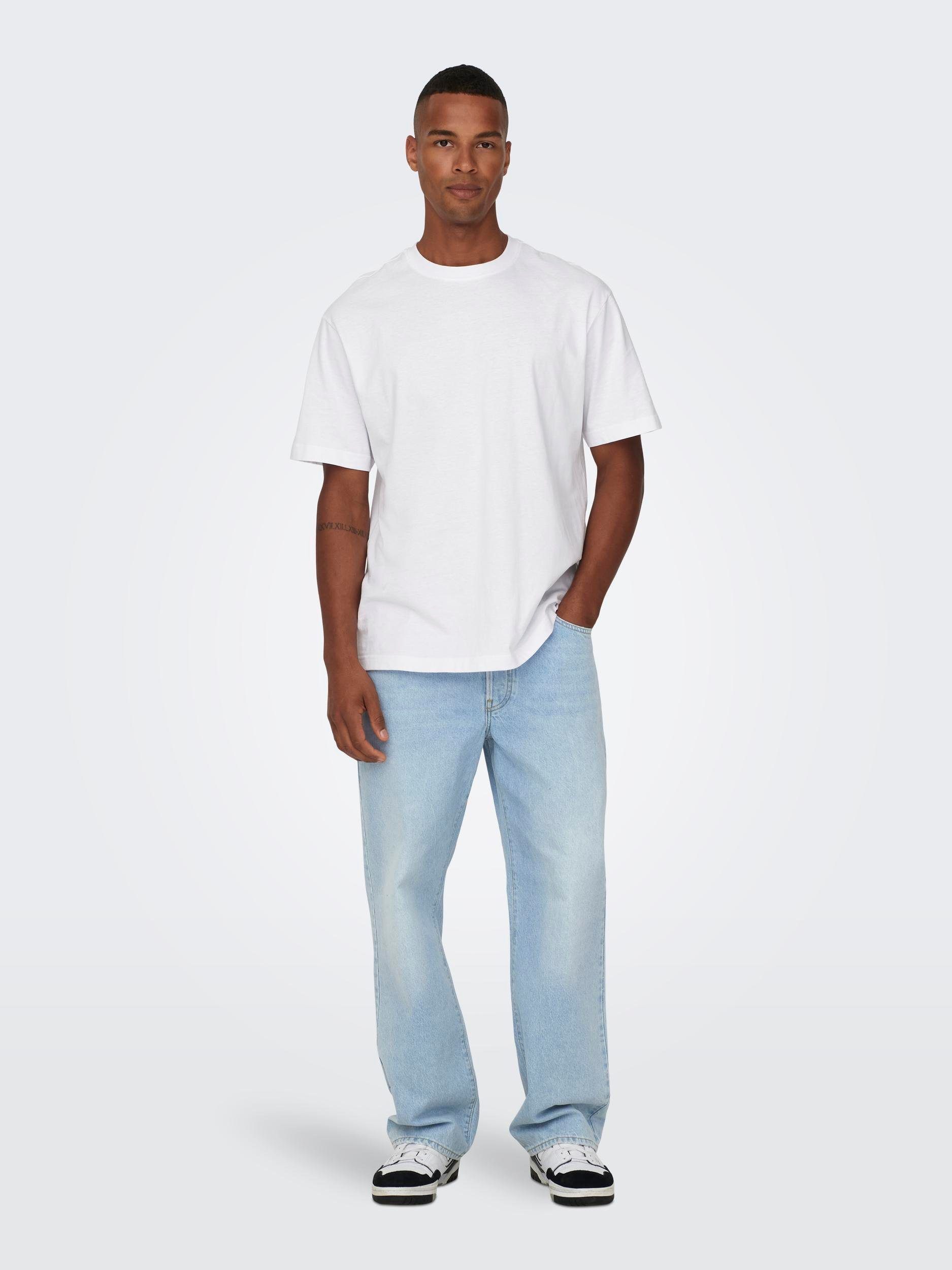 ONLY & SONS Loose fit jeans ONSFADE LOOSE WB 6778 A14 DNM NOOS