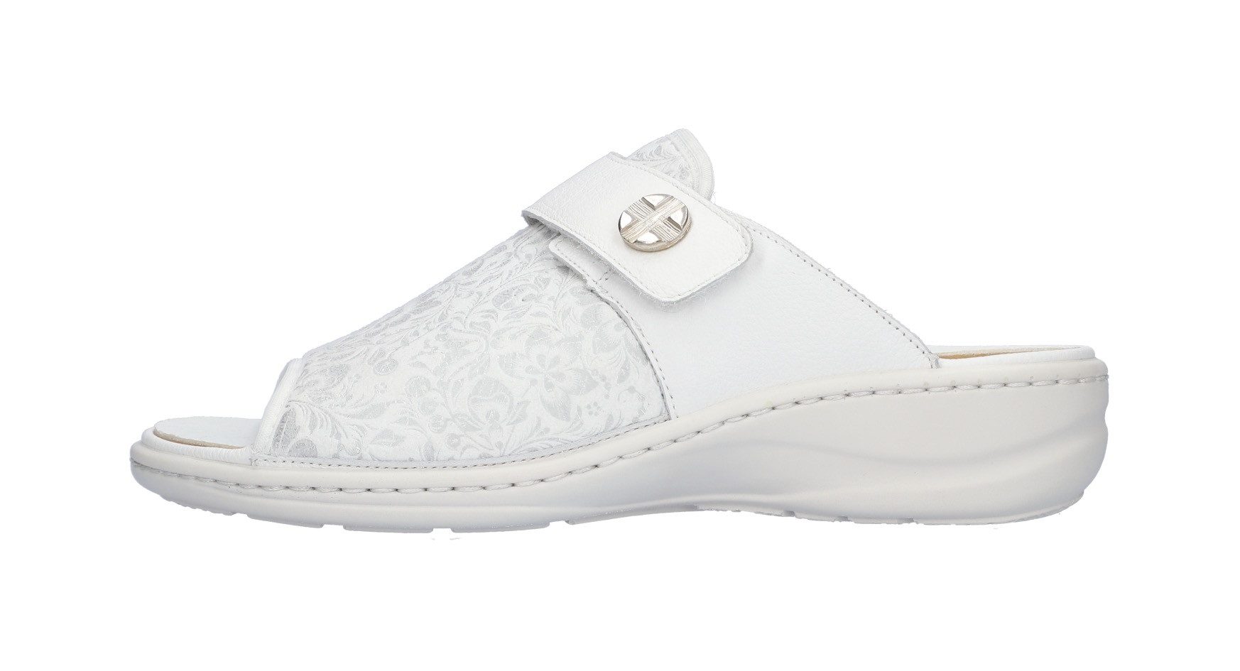 Waldläufer Slippers HERIA , comfort-schoen, zomerschoen in comfortbreedte h, orthotritt