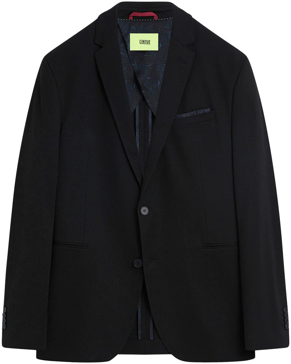 Cinque Colbert CIDITO in 2-knopvorm heren colberts & blazers maat 106 zwart
