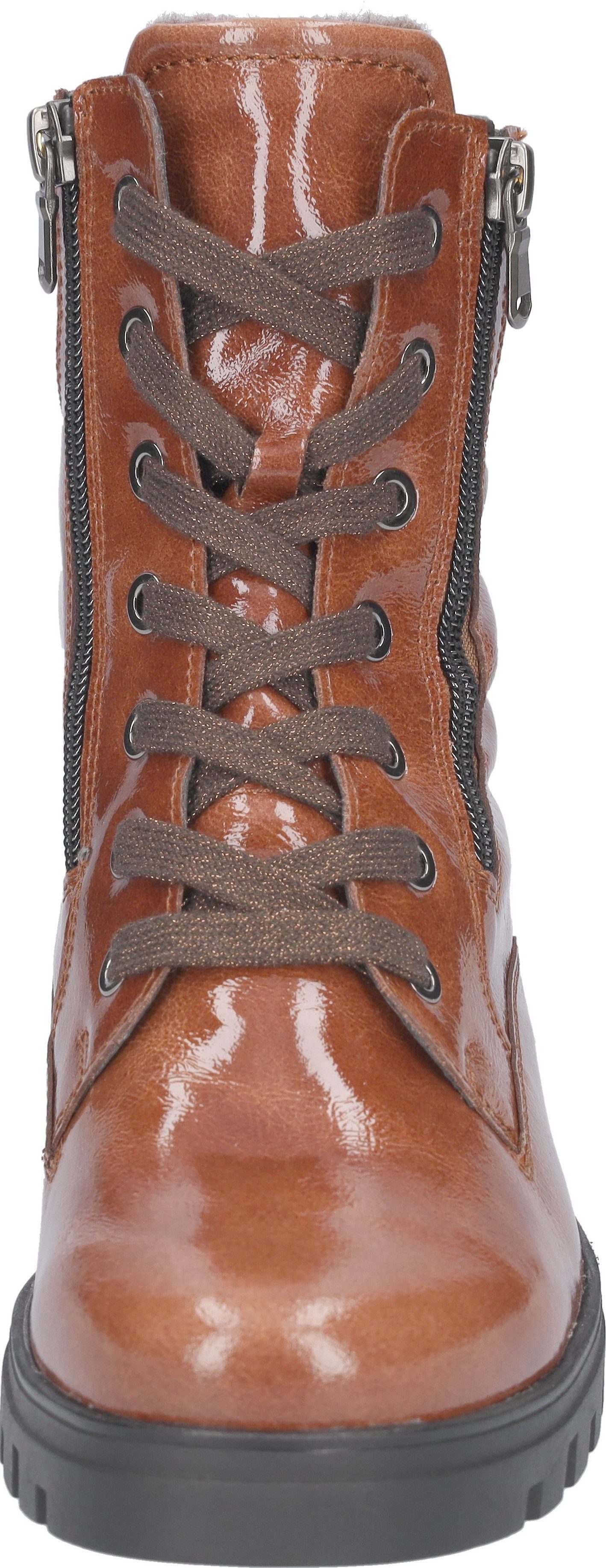 Waldläufer Veterlaarsjes H-SERENA , veterschoenen, lakenkellaars, in comfortabele breedte g (=breed)