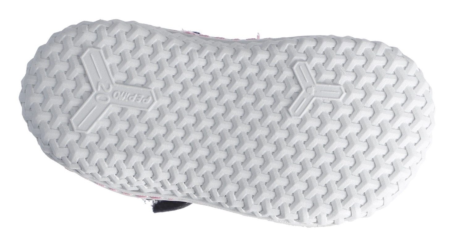 PEPINO by RICOSTA Barefootschoenen JERRY DAME: Midden , barefoot schoen met elastische band en klittenband, maat sjabloon te downloaden