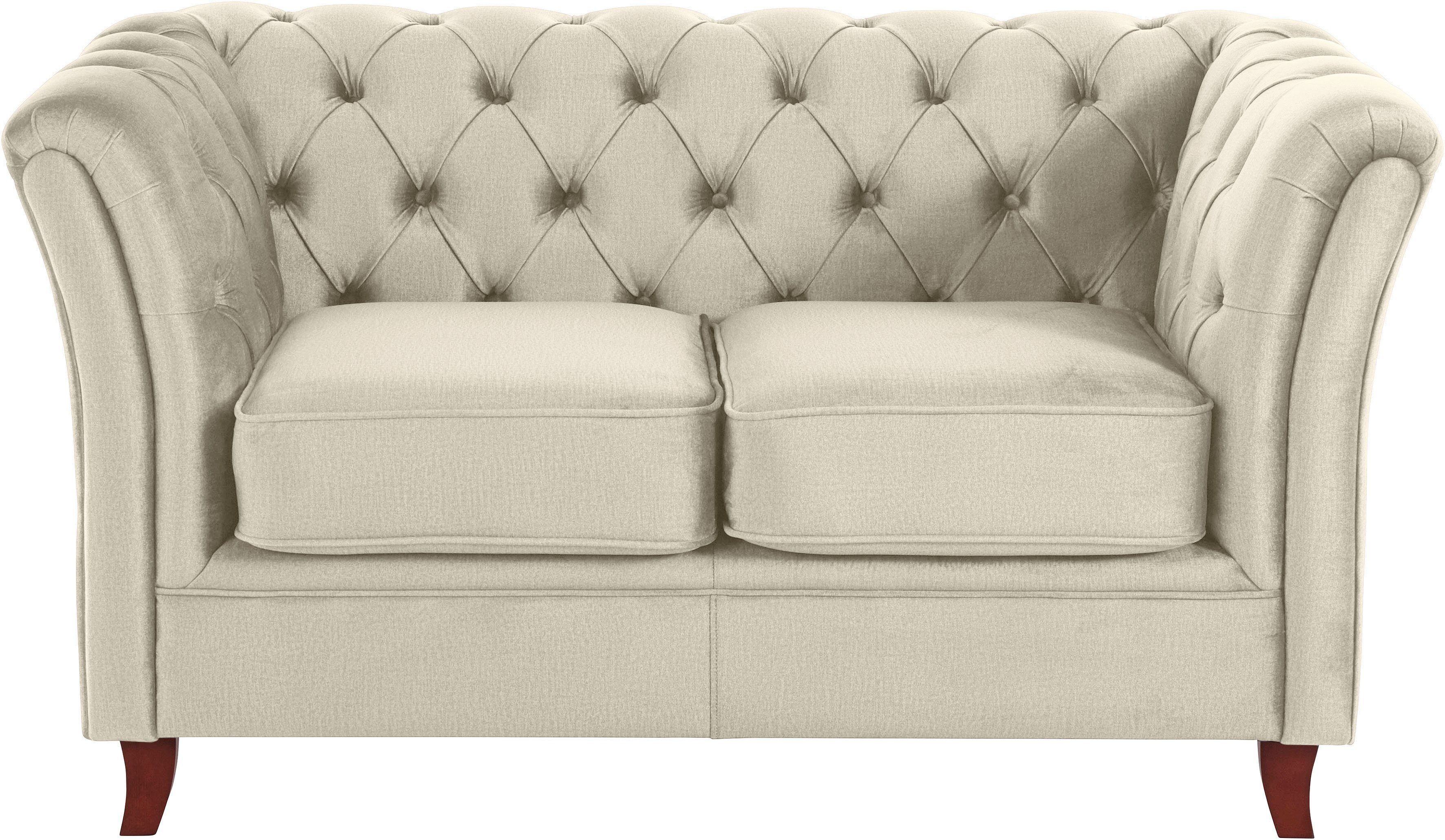 Home affaire Chesterfield-bank Reims met echte chesterfield-capitonnage, uitstekende verwerking