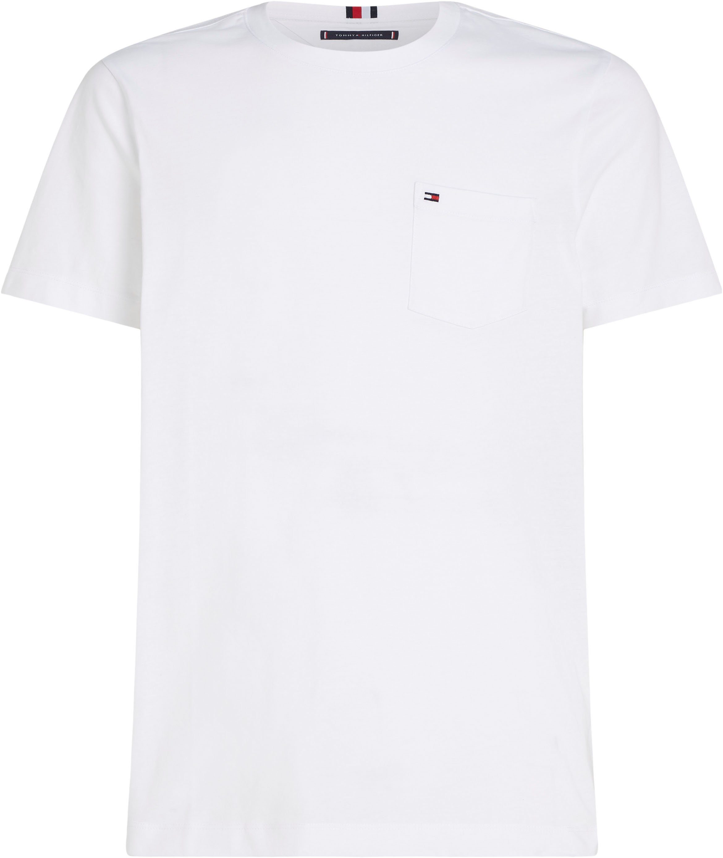 Tommy Hilfiger T-shirt BT-POCKET TEE-B Grote maten met borstzak