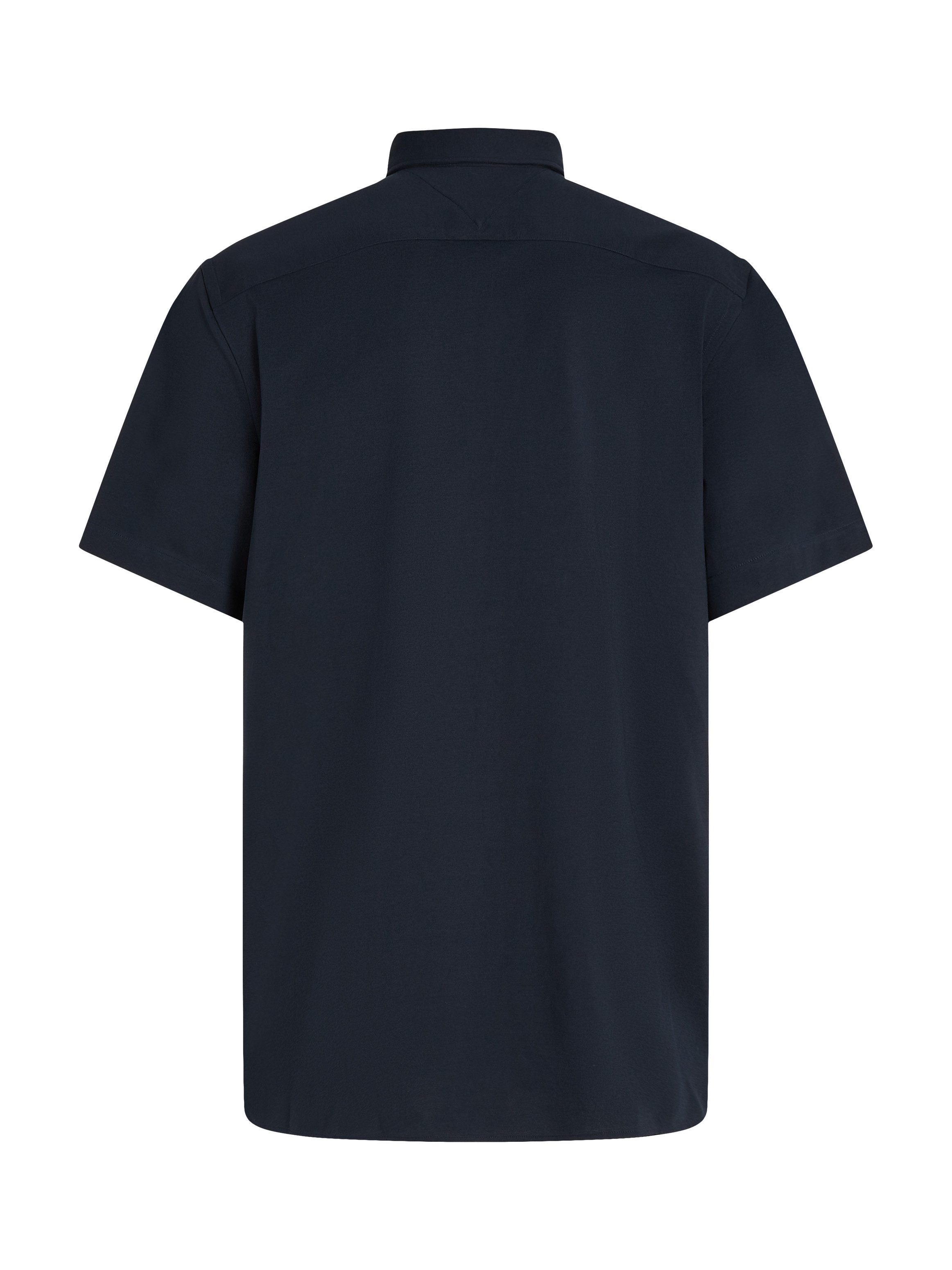 Tommy Hilfiger Overhemd met korte mouwen PERFORMANCE KNIT SOLID SS SHIRT