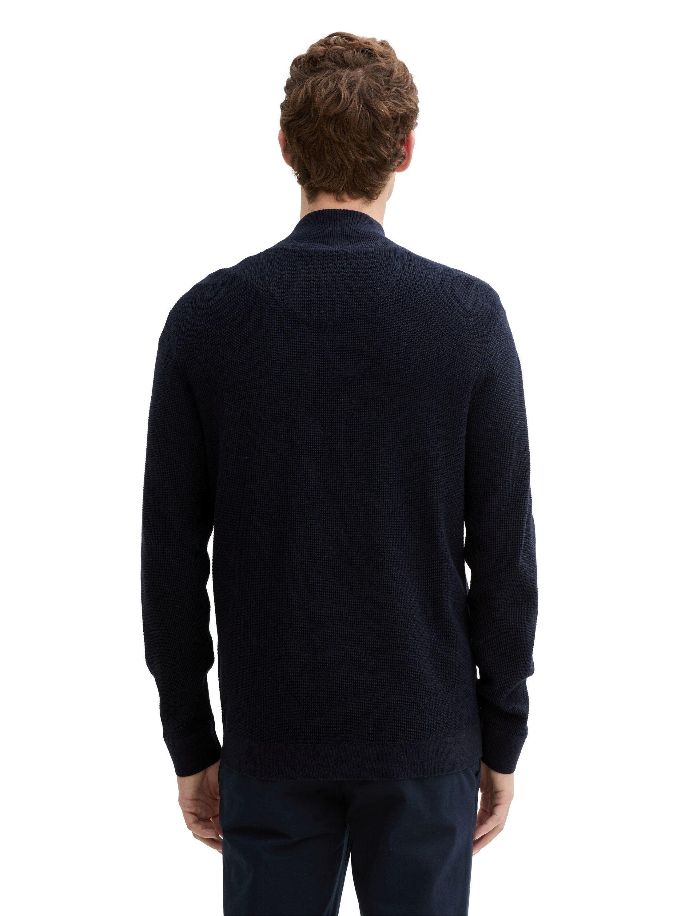 Tom Tailor Vest met geborduurd logo