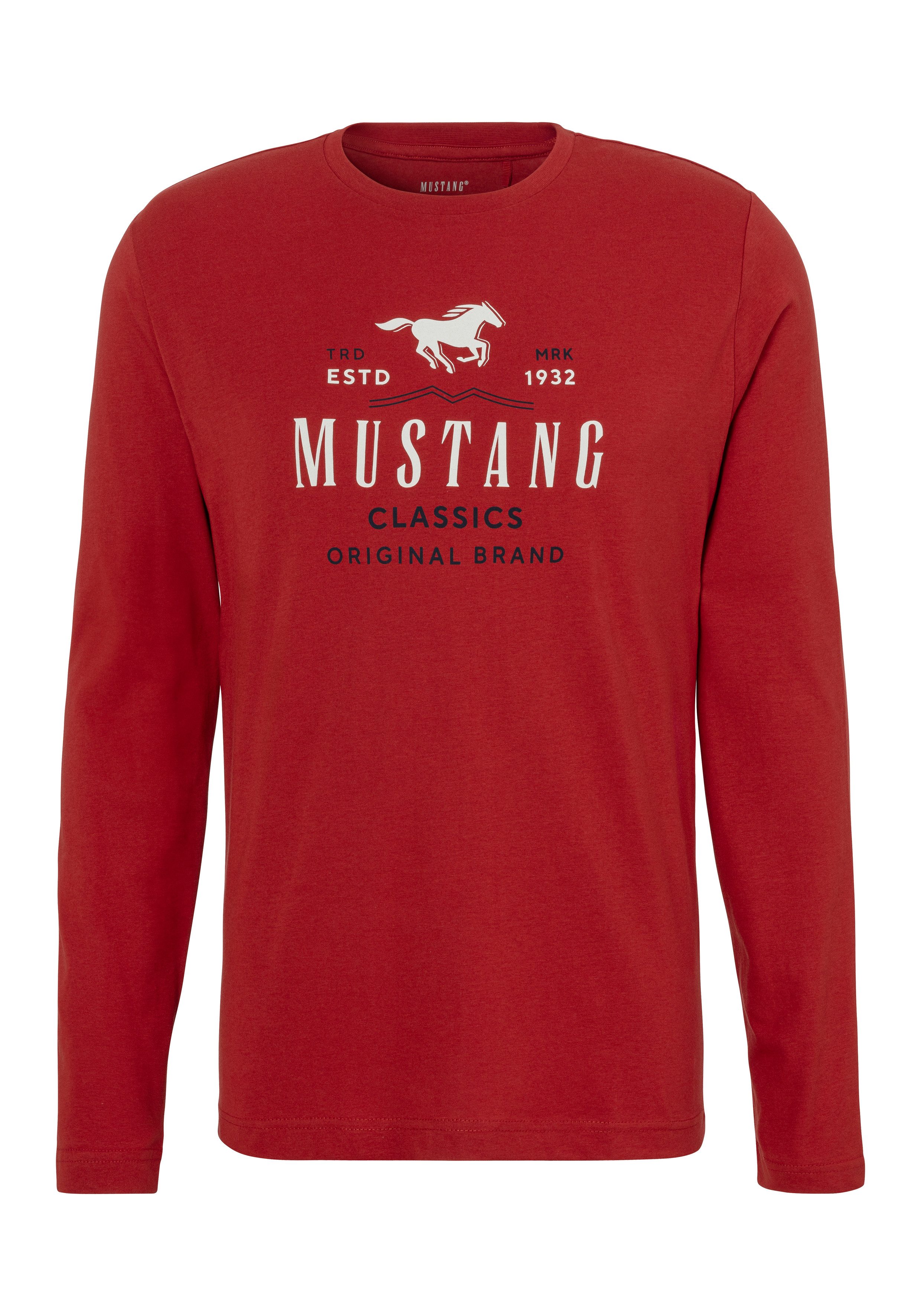 MUSTANG Shirt met lange mouwen Style Adrian