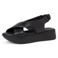 tamaris sandalen met touch it-binnenzool zwart