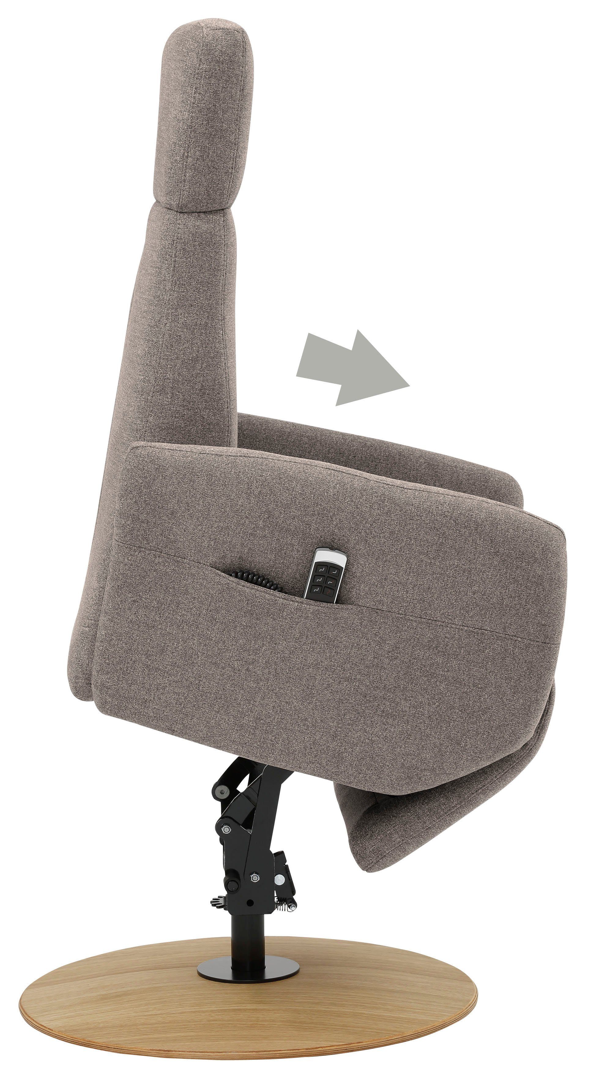 sit&more Relaxfauteuil Cobra naar keuze met 2 motoren, 2 motoren en accu of met 2 motoren