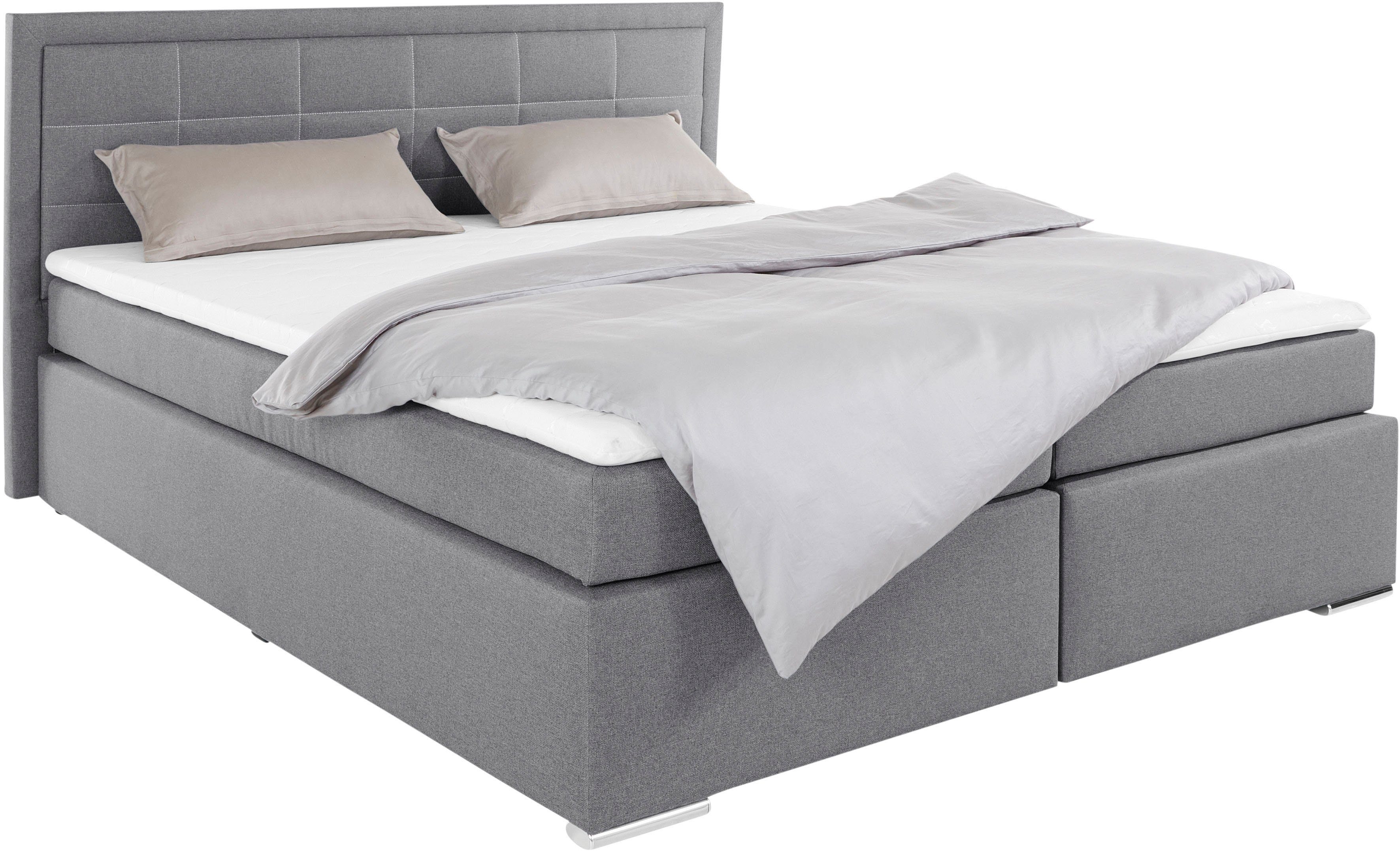 COLLECTION AB Boxspring Athena, OTTOs Choice, Topseller optioneel met bedkist inclusief topper bij uitvoering met matras, in hardheden h2, h3, h4