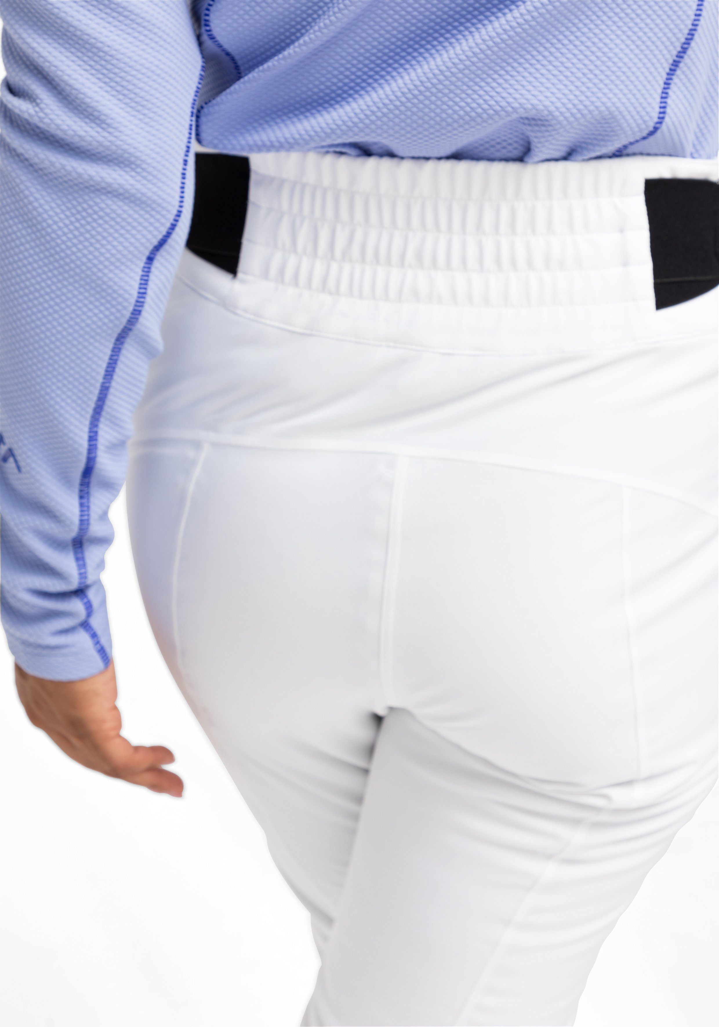 Maier Sports Skibroek Allissia slim Dames sneeuwbroek, wind- en waterdicht, 2 ritszakken, slim fit