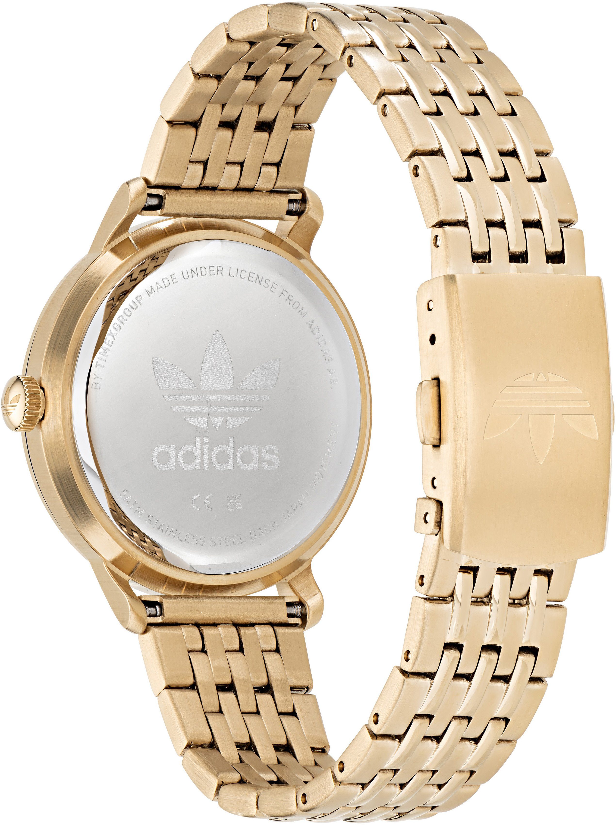 adidas Originals Kwartshorloge CODE ONE Horloge, dameshorloge, herenhorloge, stalen band