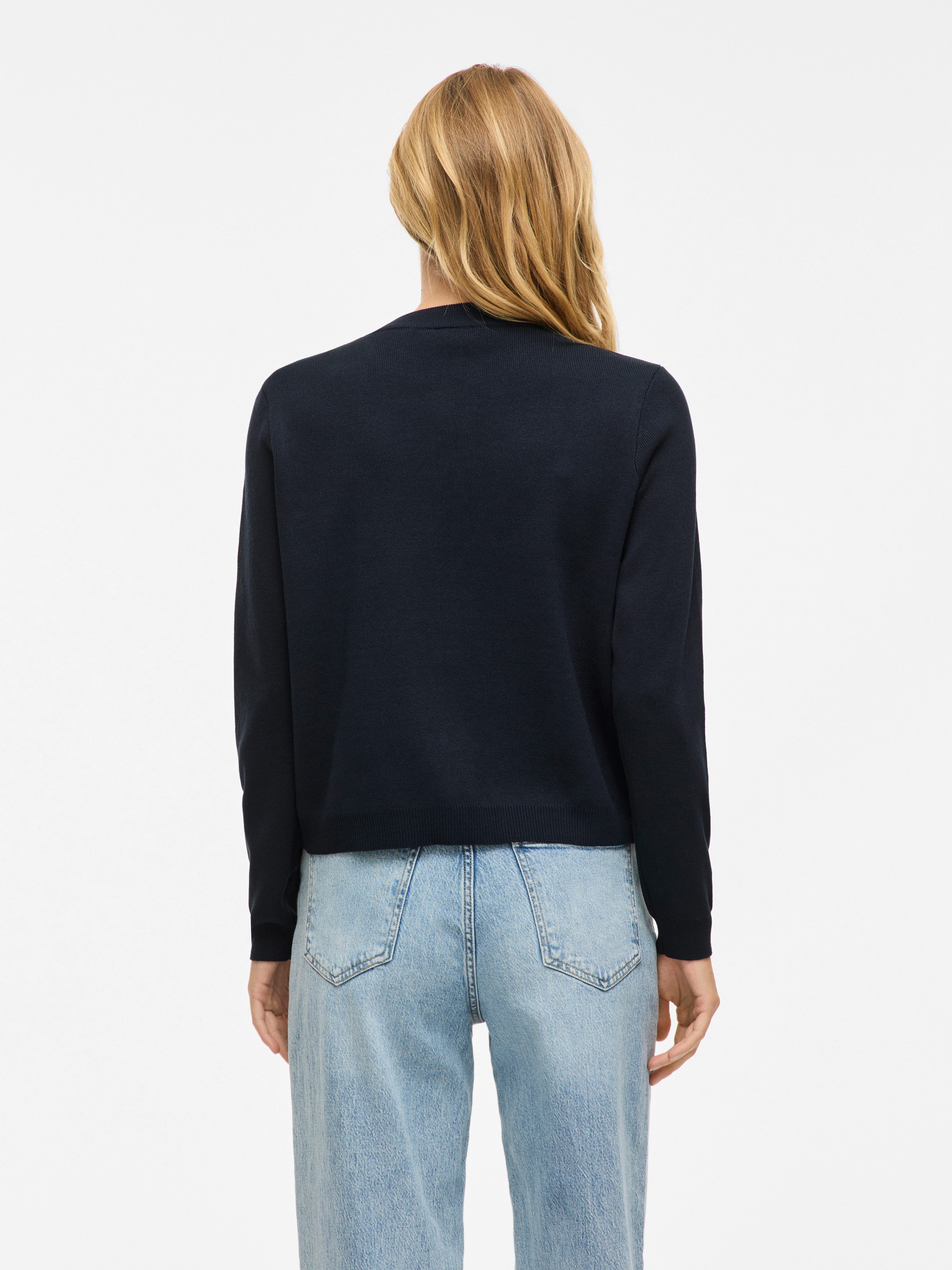 Vila Vest VIOSTRIA O-NECK L/S CARDIGAN - NOOS
