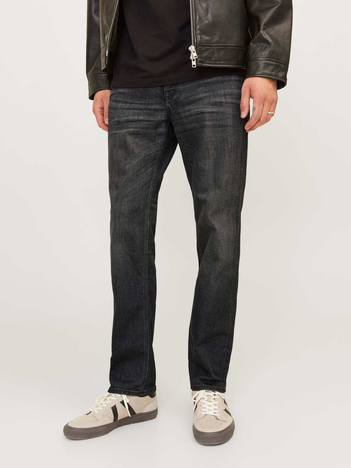 Jack & Jones Regular fit jeans JJICLARK JJORIGINAL JJ 678 NOOS heren straight jeans maat 34 zwart