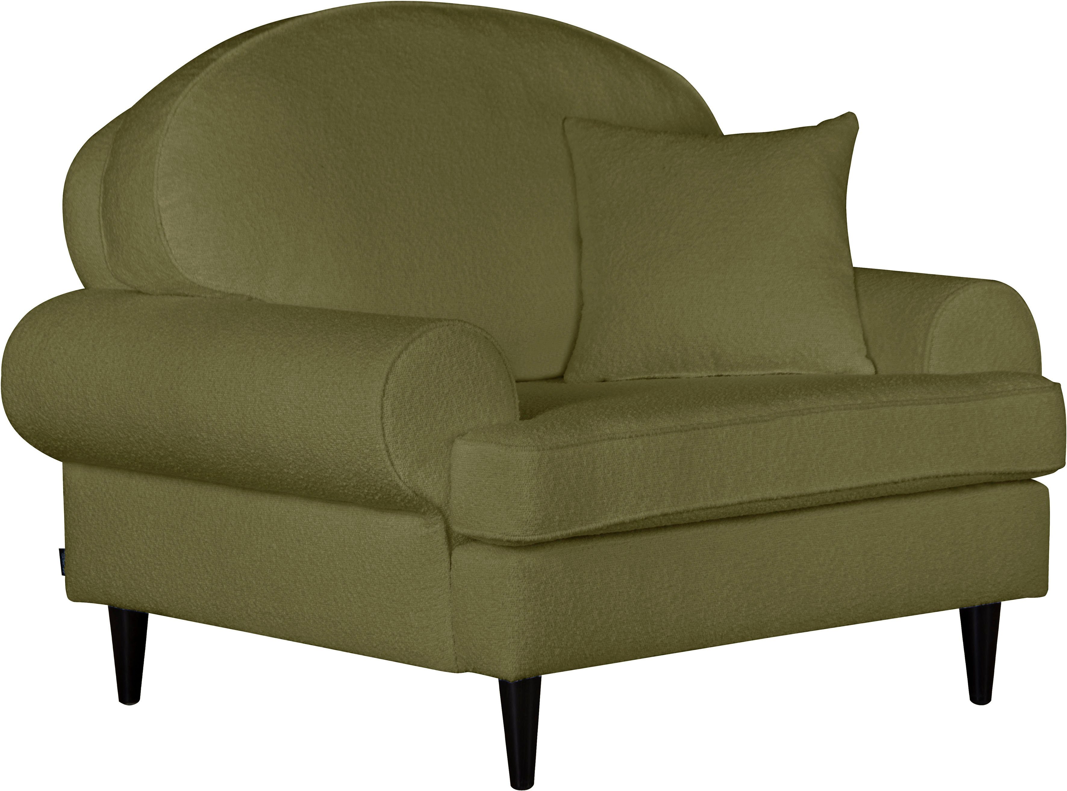 Home affaire Fauteuil Vitreux ook in bouclé-bekleding, bxhxd: 117x100x95 cm