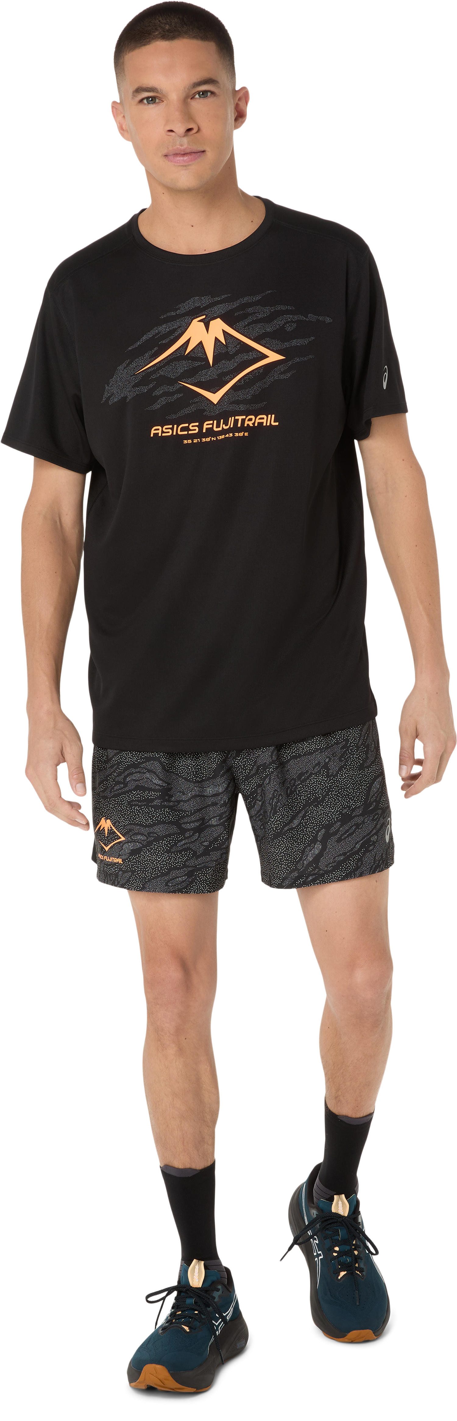 Asics Runningshort FUJITRAIL ALL OVER PRINT 5IN SHORT