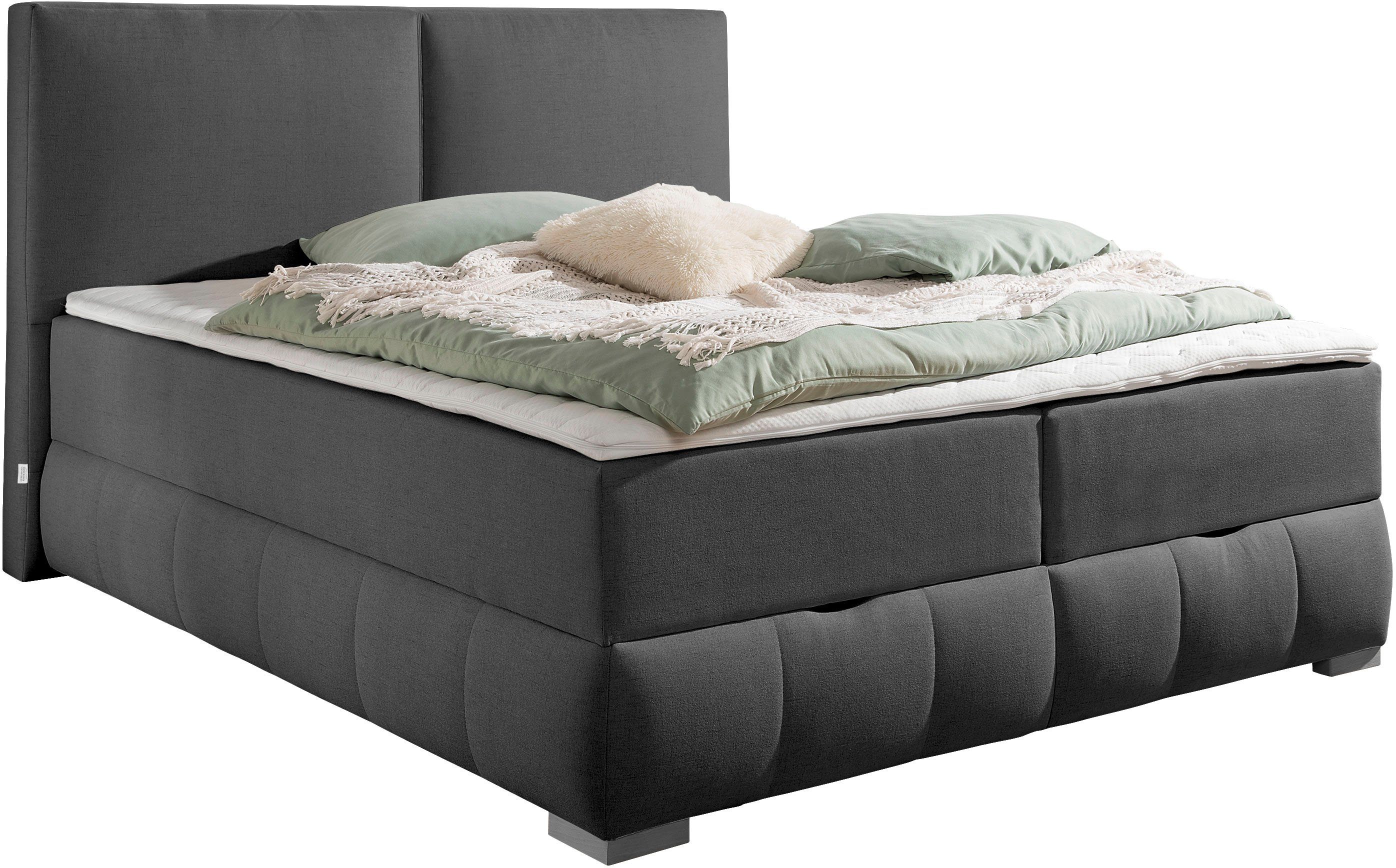 Guido Maria Kretschmer Home&Living Boxspring Wehma in h2, h3 & h4 verkrijgbaar, inclusief topper